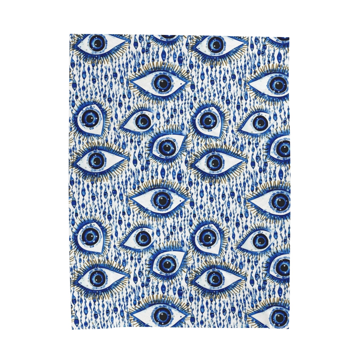 Mystic Glare. Velveteen Plush Blanket.