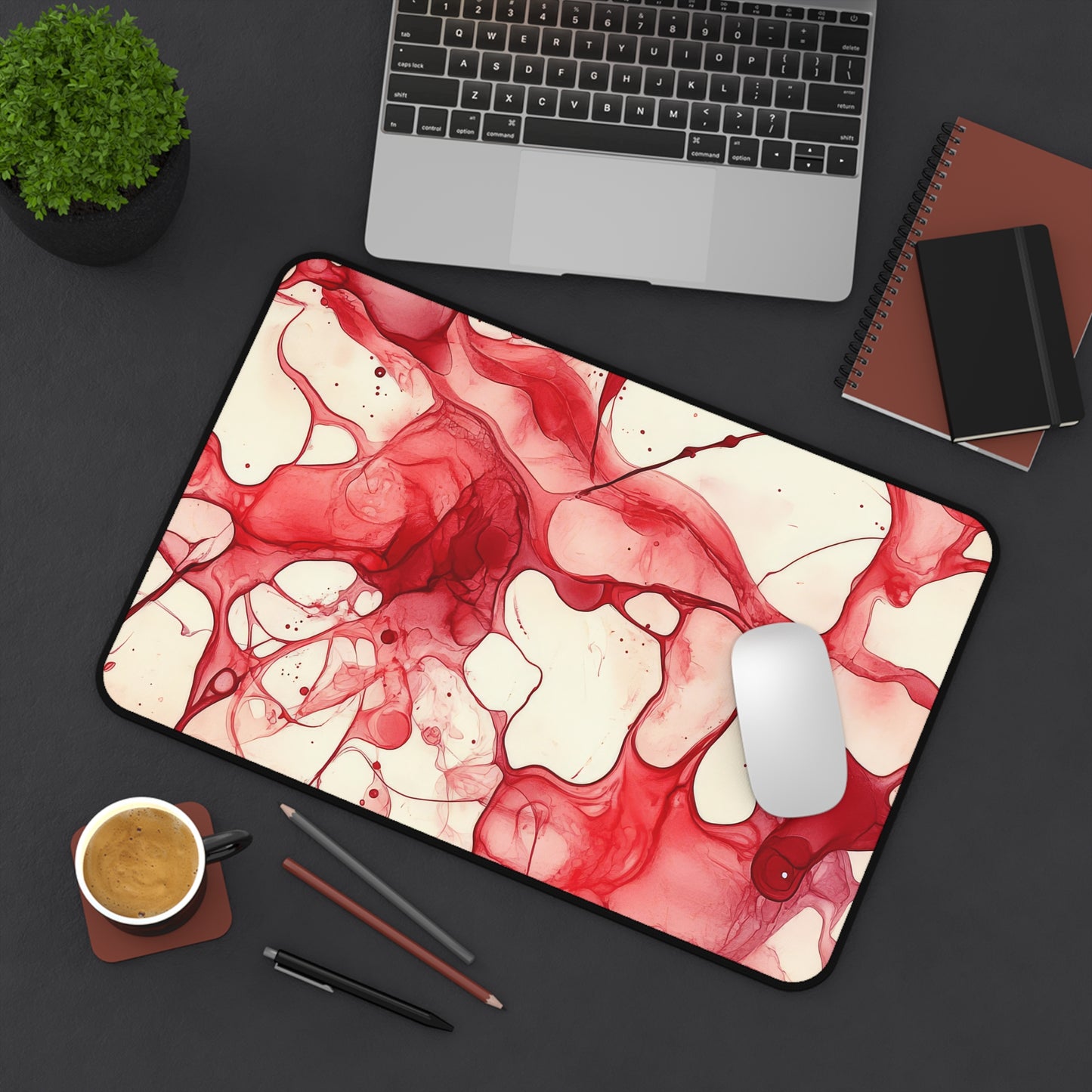 CherryLuster Desk Mat - Stylish Office Organizer