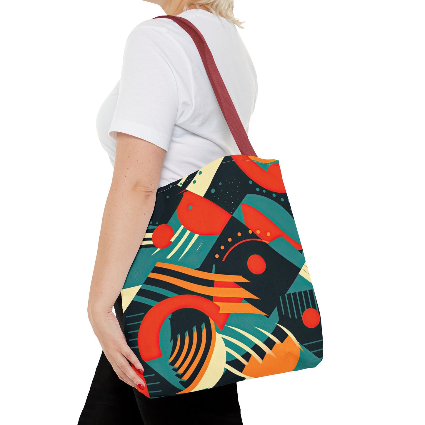 Timeless Techscape. Tote Bag for Everyday Use