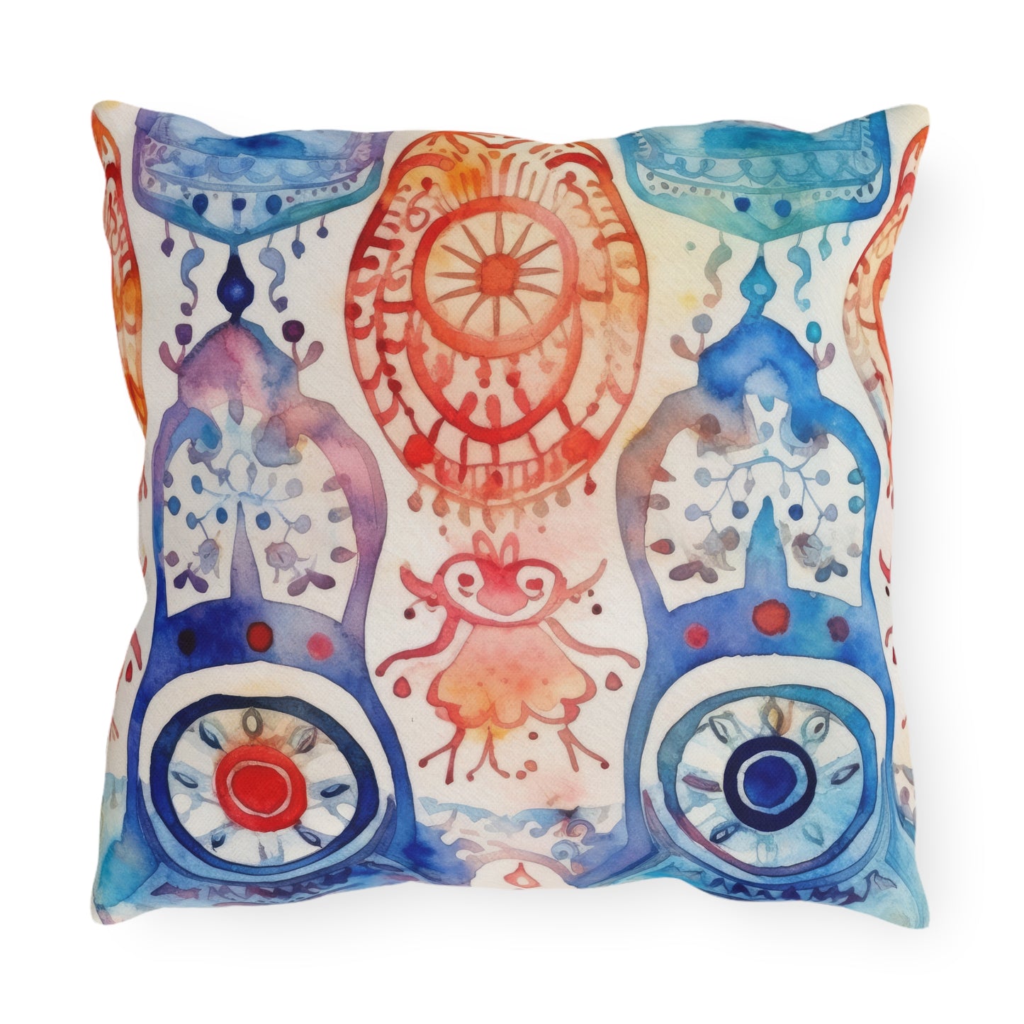 Omen of Hands.Outdoor Pillows