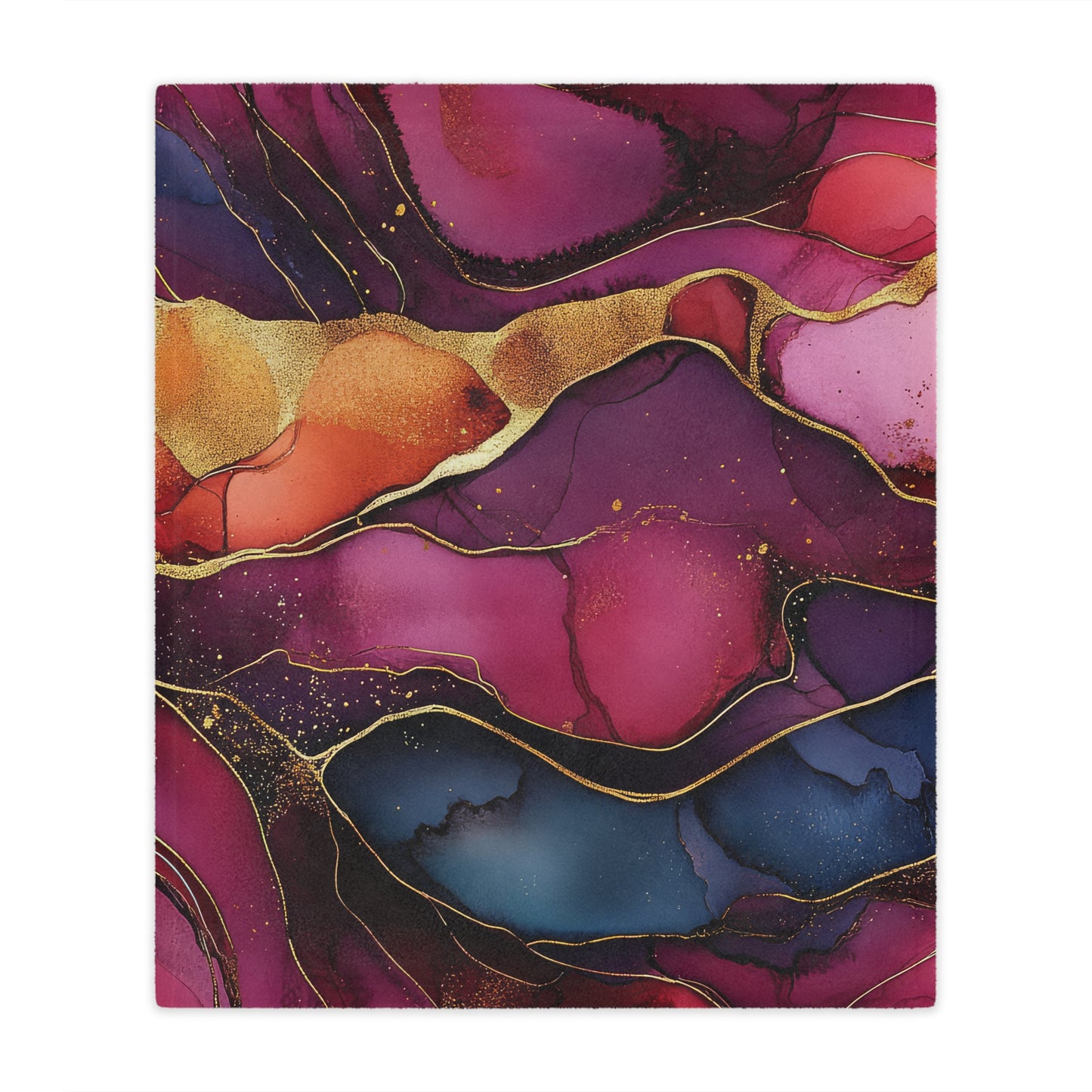 CherryRoyal. Cozy Artistic Microfiber Blanket -
