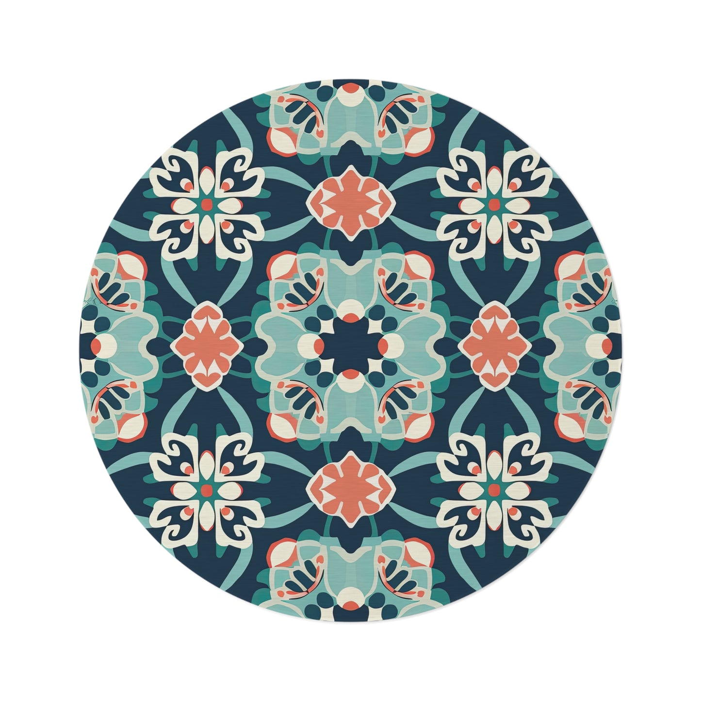 Whispering Weave .Round Rug