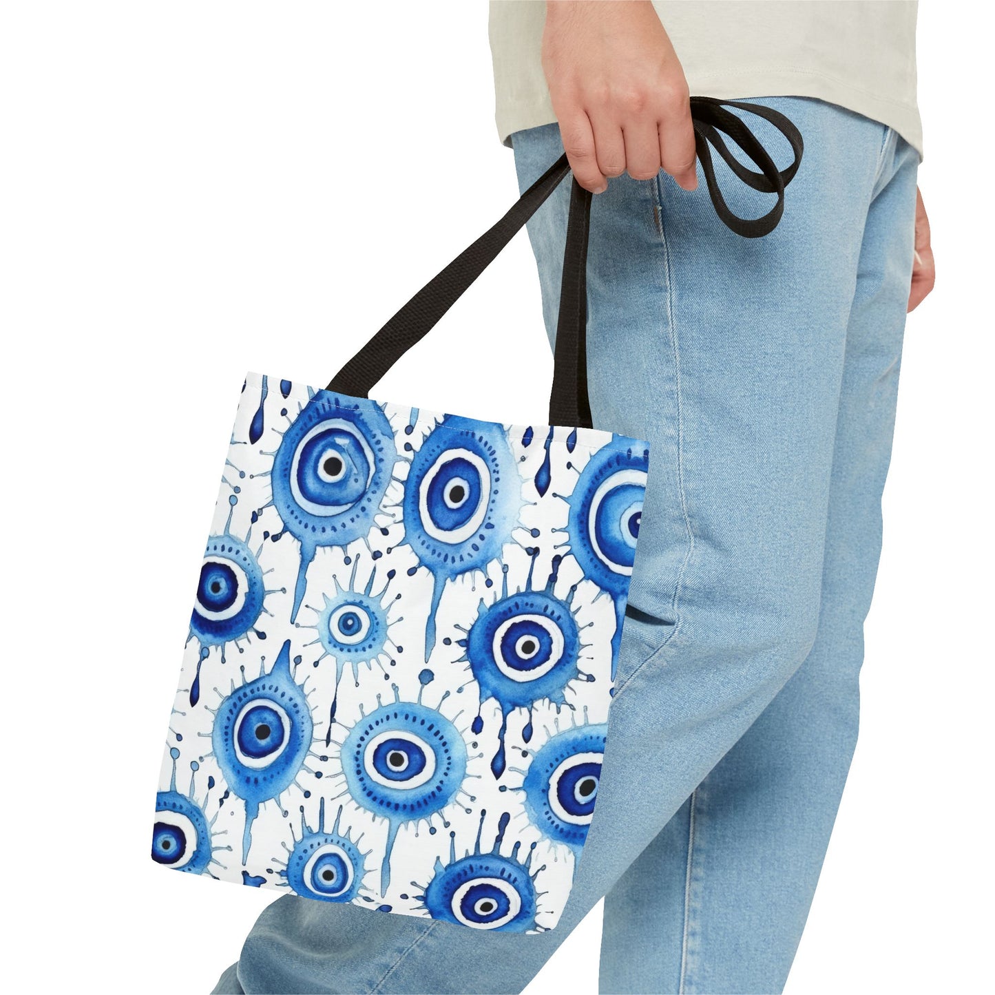 Evil Eye Cry. Tote Bag for Everyday Use