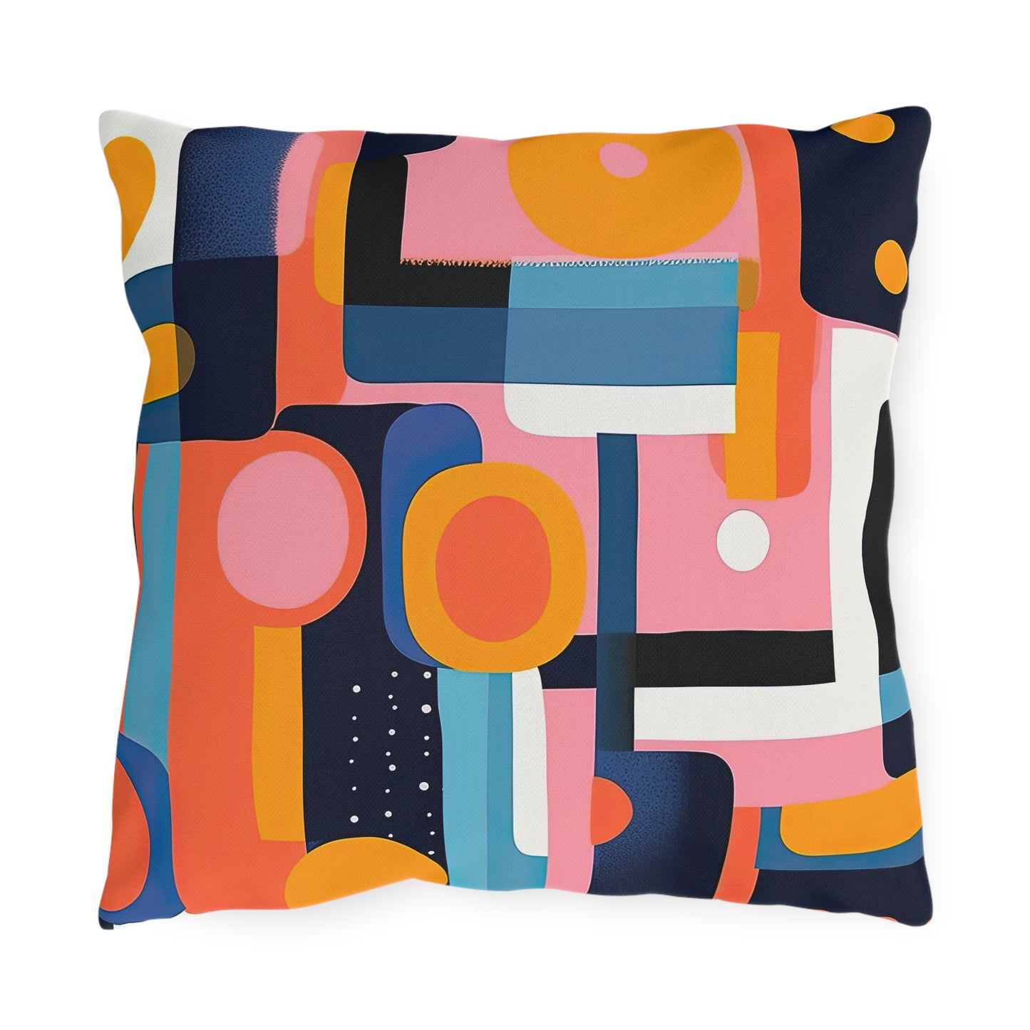 Etheric Elegance. Nostalgia Meets Future Outdoor Pillows
