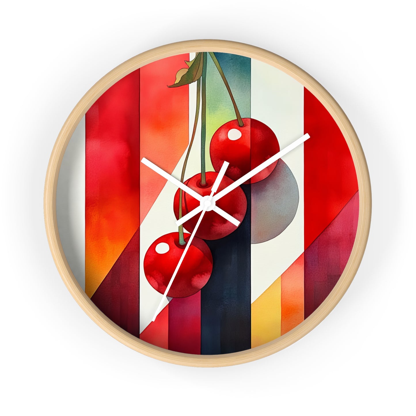 CherryCharm. Wall Clock - Artistic Home Decor