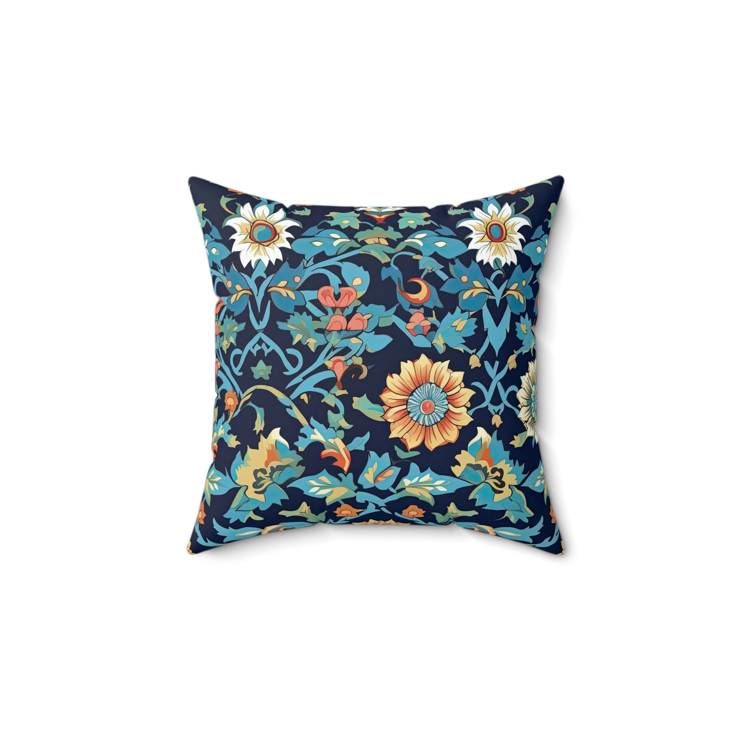Spice Bazaar Sonata . Spun Polyester Square Pillow