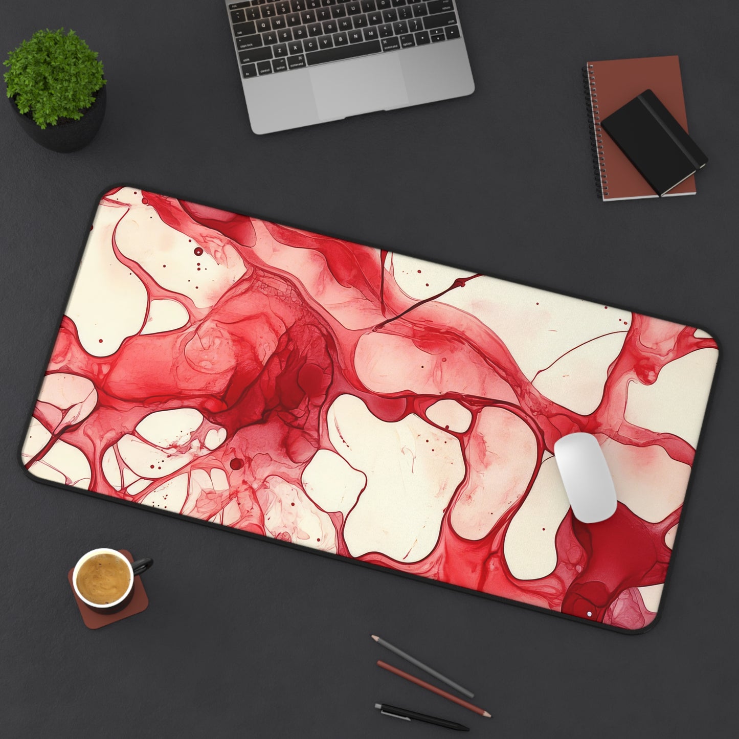 CherryLuster Desk Mat - Stylish Office Organizer