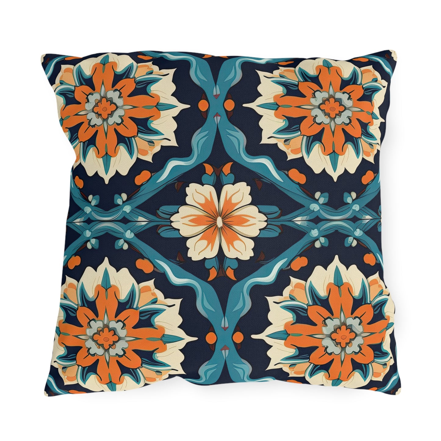 Celestial Carpet Concerto . Outdoor Pillows