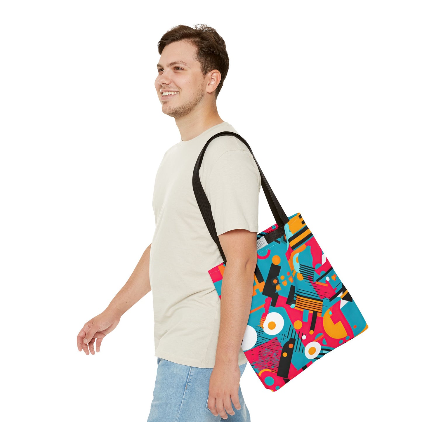 Technicolor Dreamscape . Tote Bag for Everyday Use