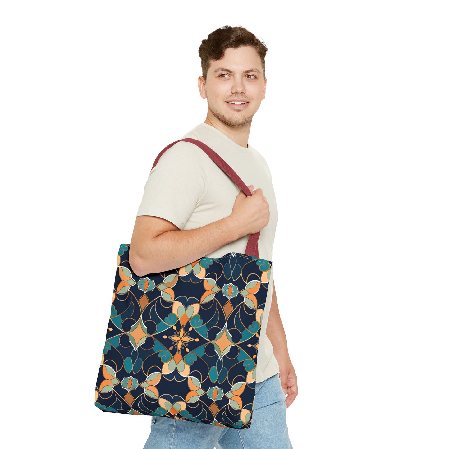 Moroccan Midnight. Tote Bag for Everyday Use