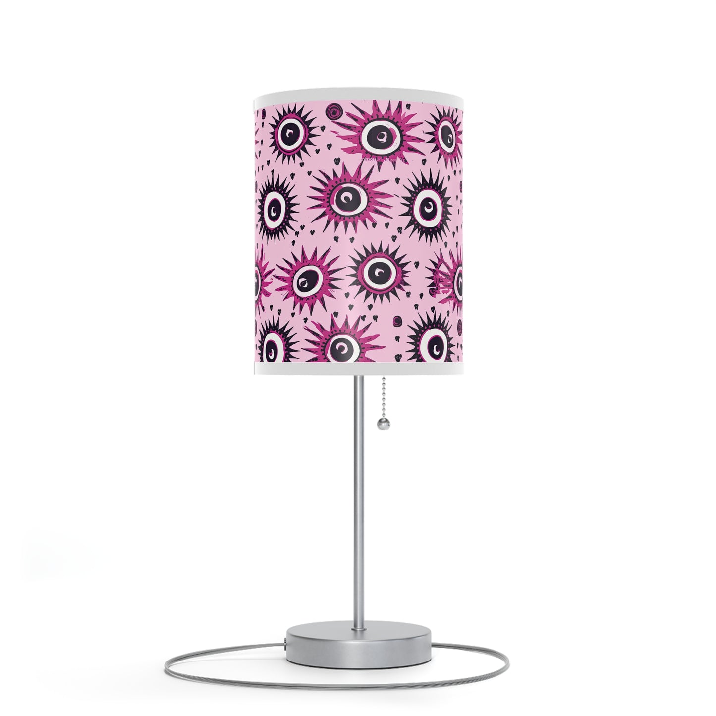 Evil Pink Eye. Lamp on a Stand, US|CA plug