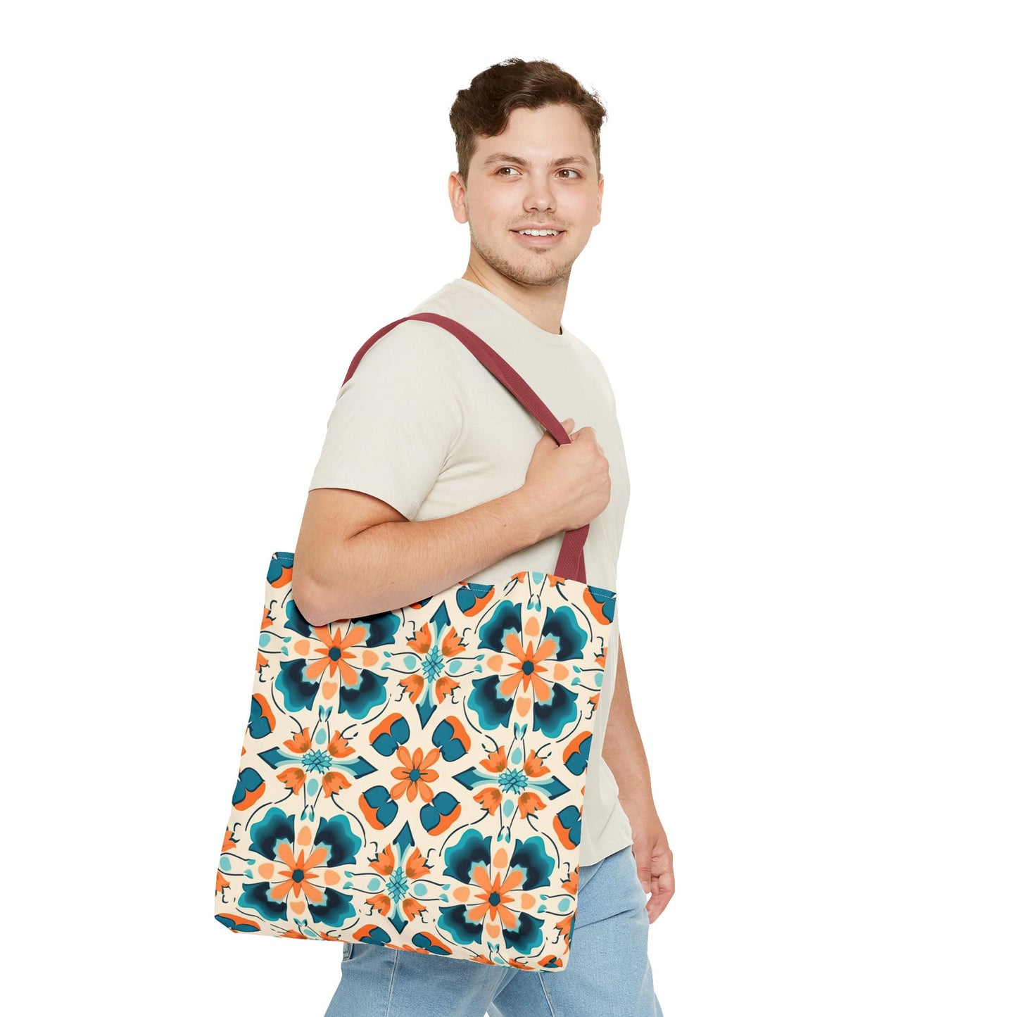 Meditative Medina Montage. Tote Bag for Everyday Use