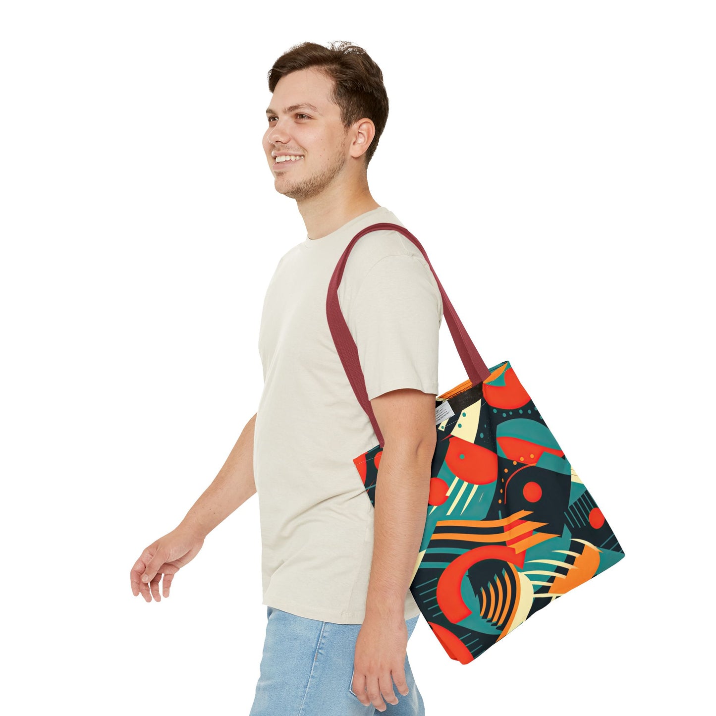 Timeless Techscape. Tote Bag for Everyday Use