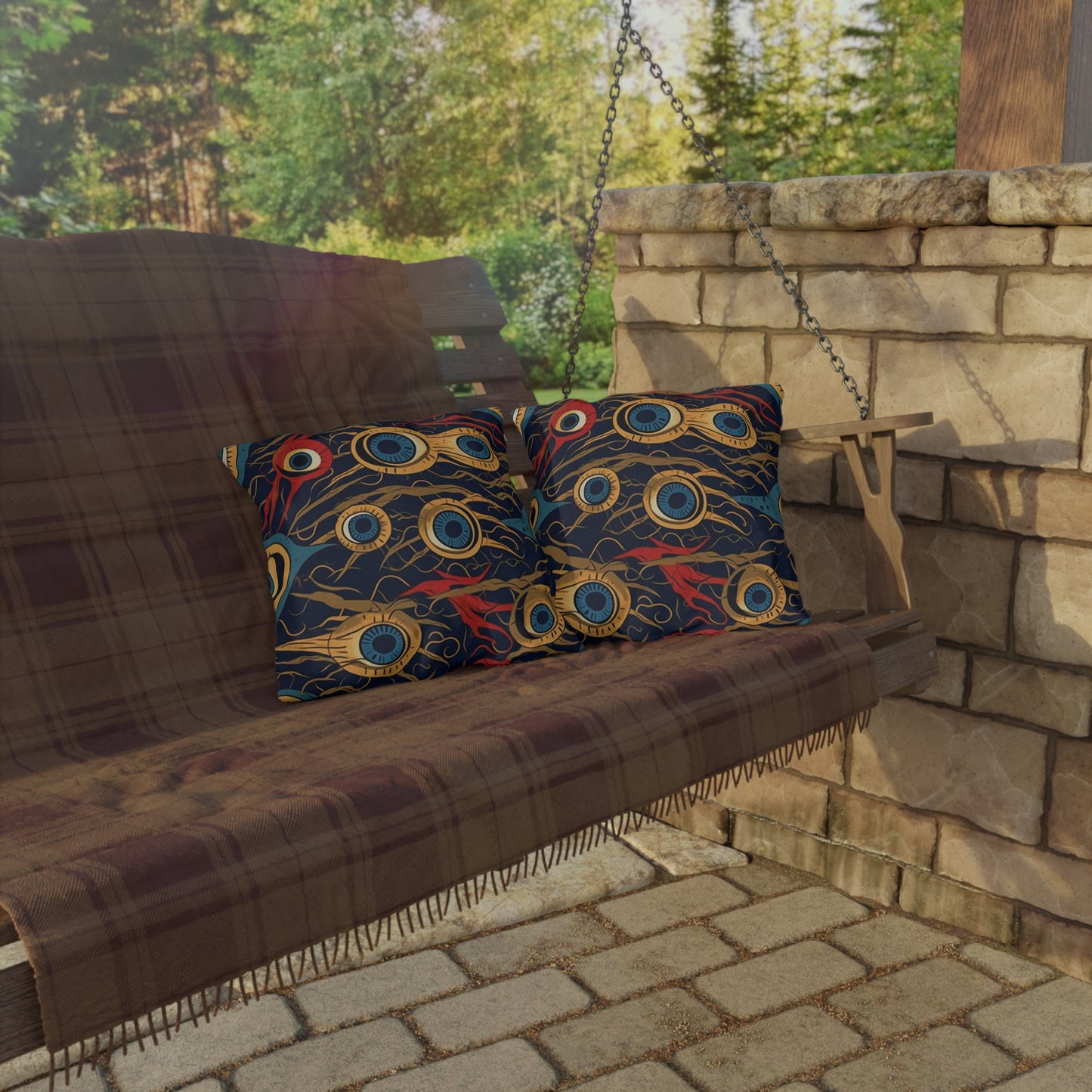 Mystical Malevolence. Outdoor Pillows