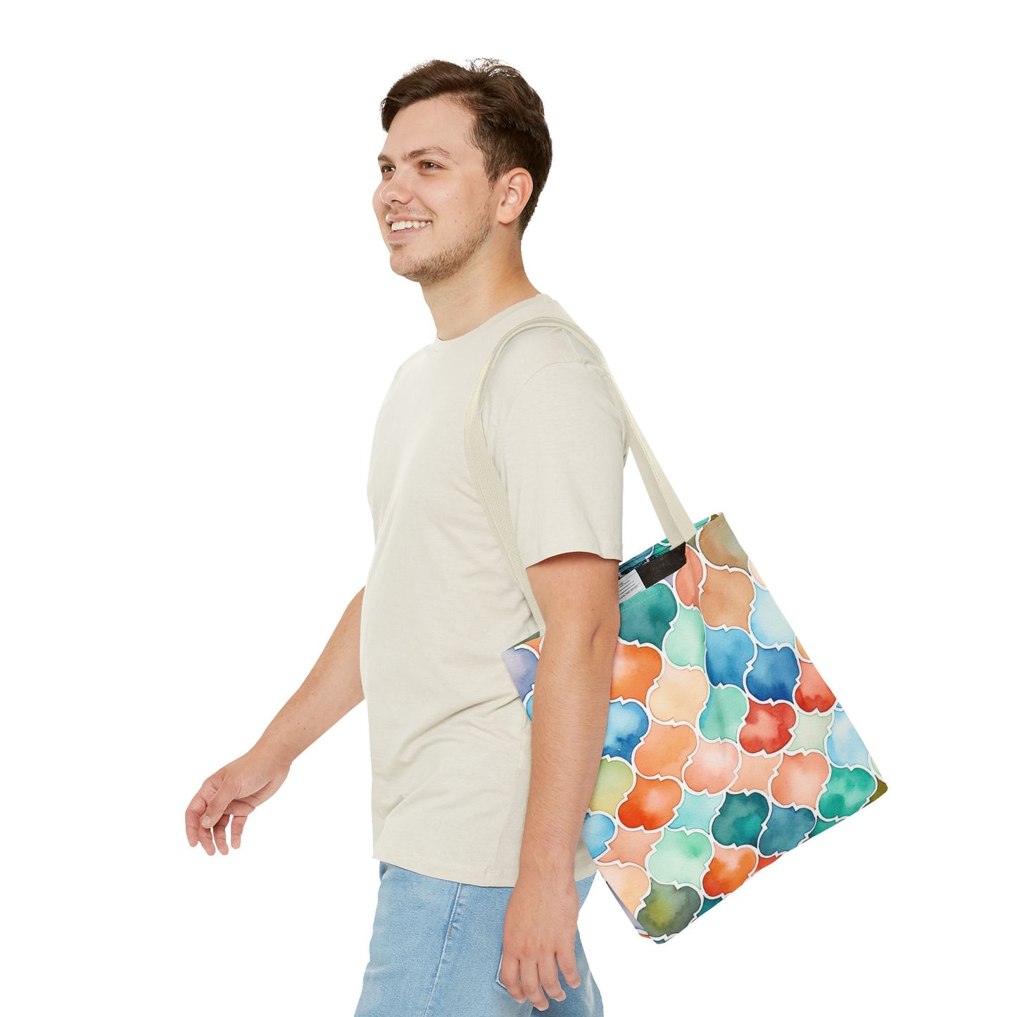 Labyrinth of Lanterns . Tote Bag for Everyday Use