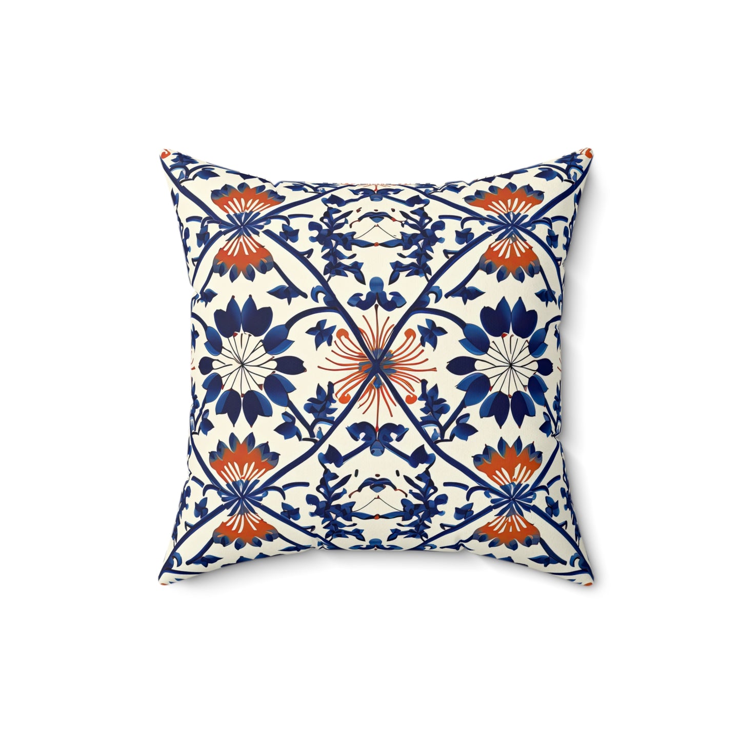 Berber Bliss Ballet. Spun Polyester Square Pillow