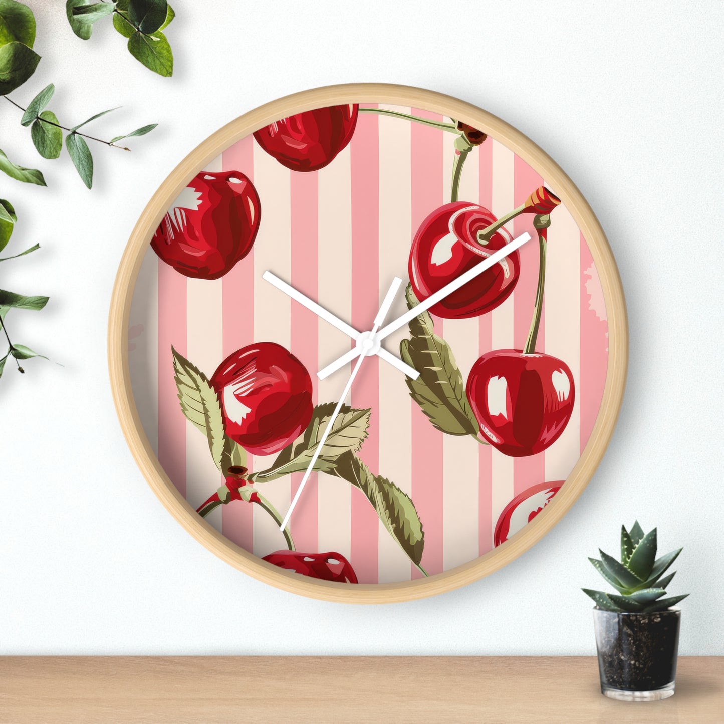 BlossomCherry. Wall Clock - Artistic Home Decor