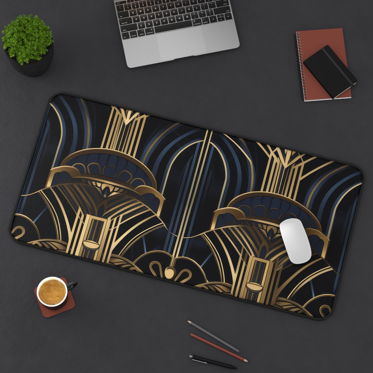 Deco Dance. Desk Mat - Stylish Office Organizer