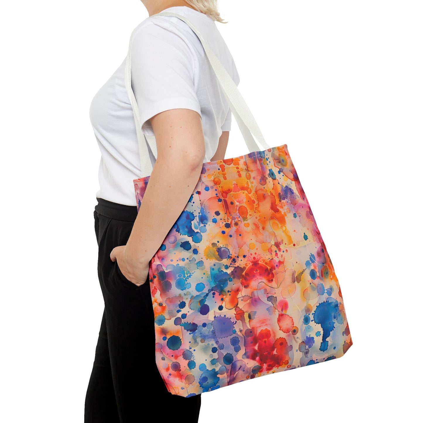 Hamsa Radiance. Tote Bag for Everyday Use