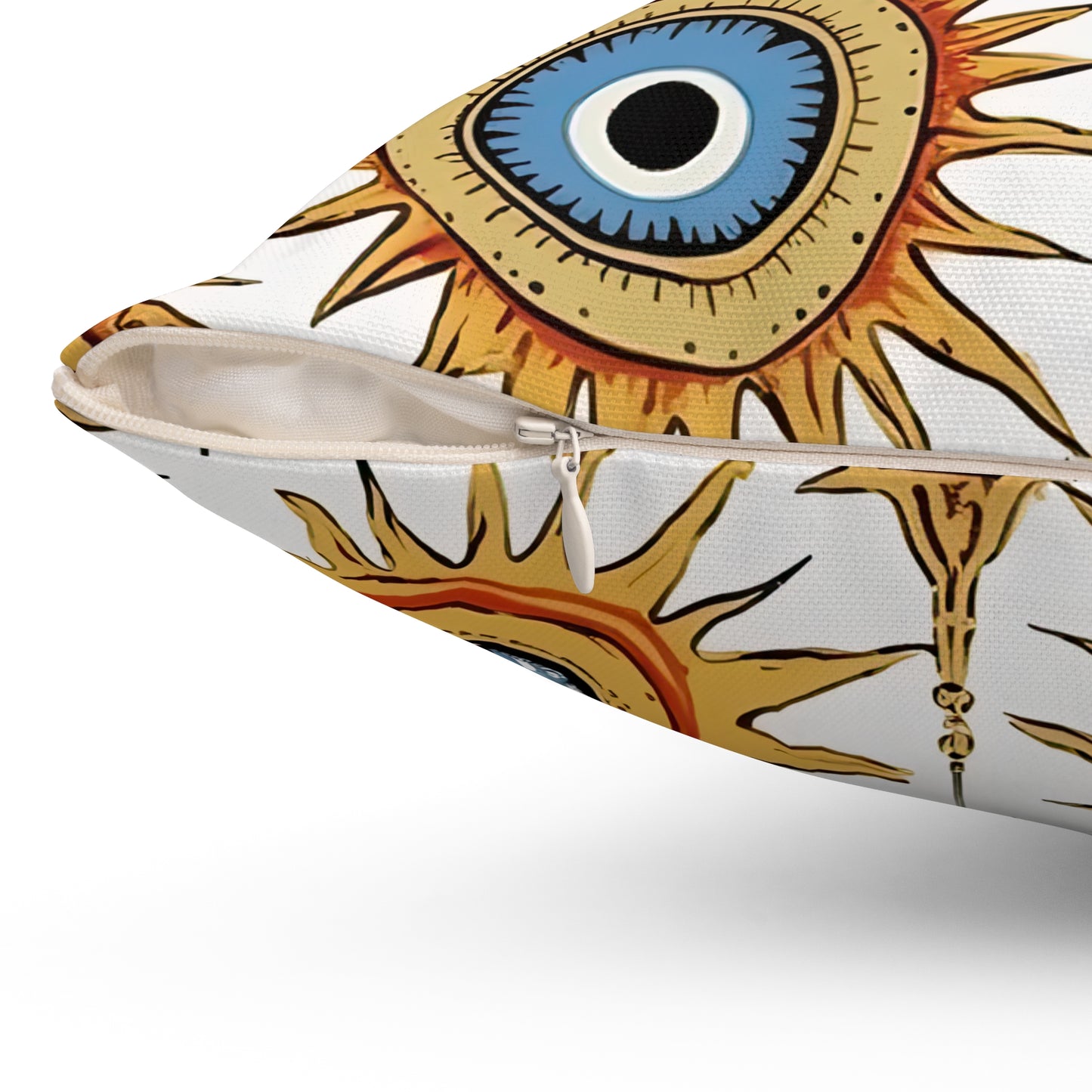 Ethereal Eyeful.Spun Polyester Square Pillow