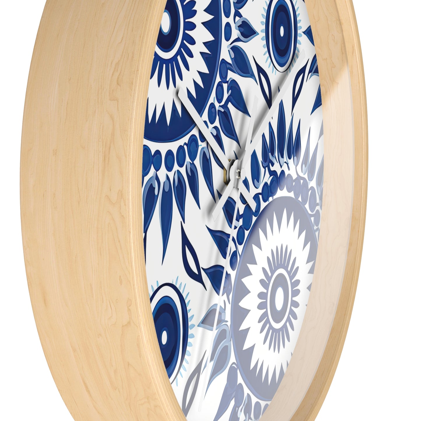 Cursed Charms.Evil Eye inspired. Timeless Symbolism with Artistic Expression. Wall Clock.