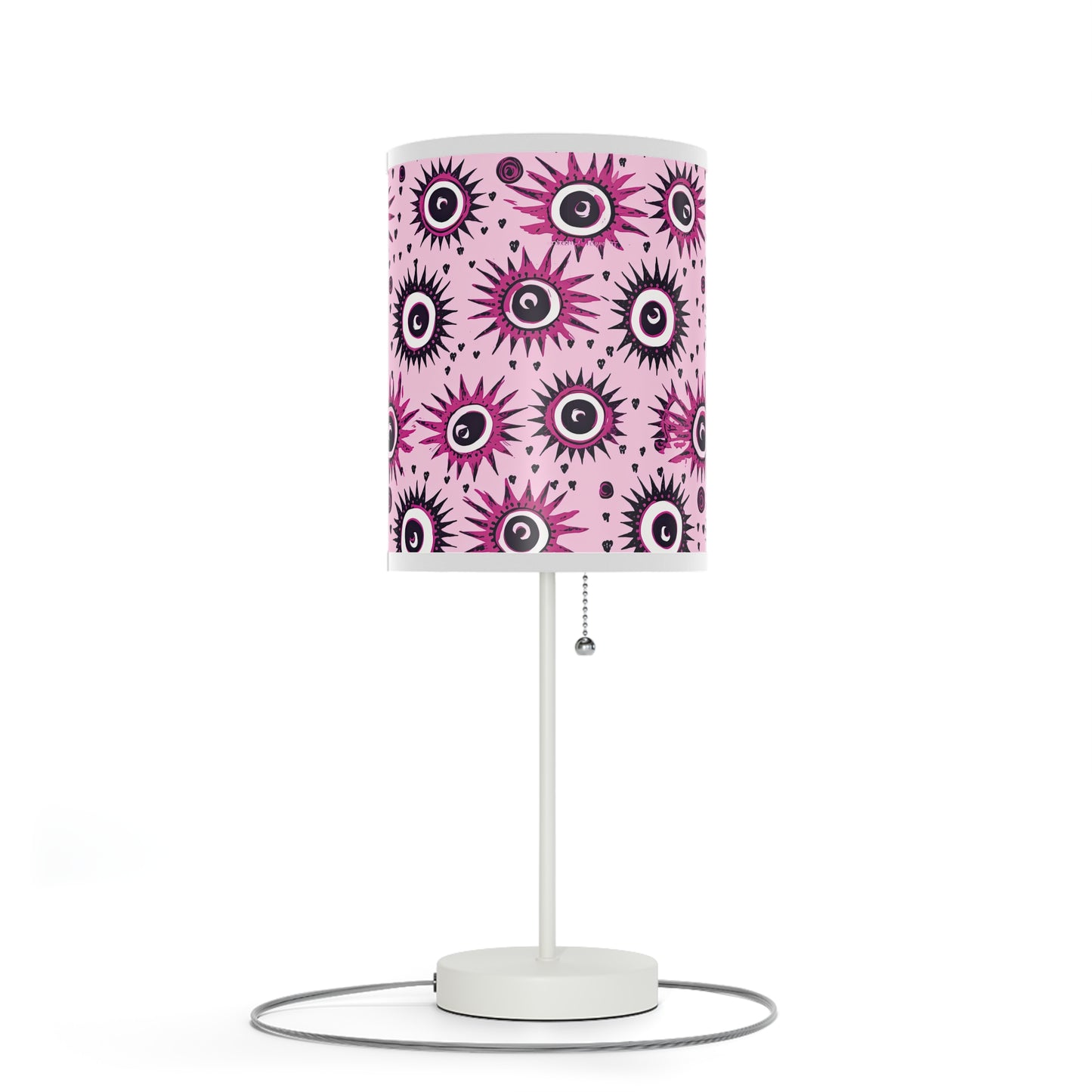Evil Pink Eye. Lamp on a Stand, US|CA plug