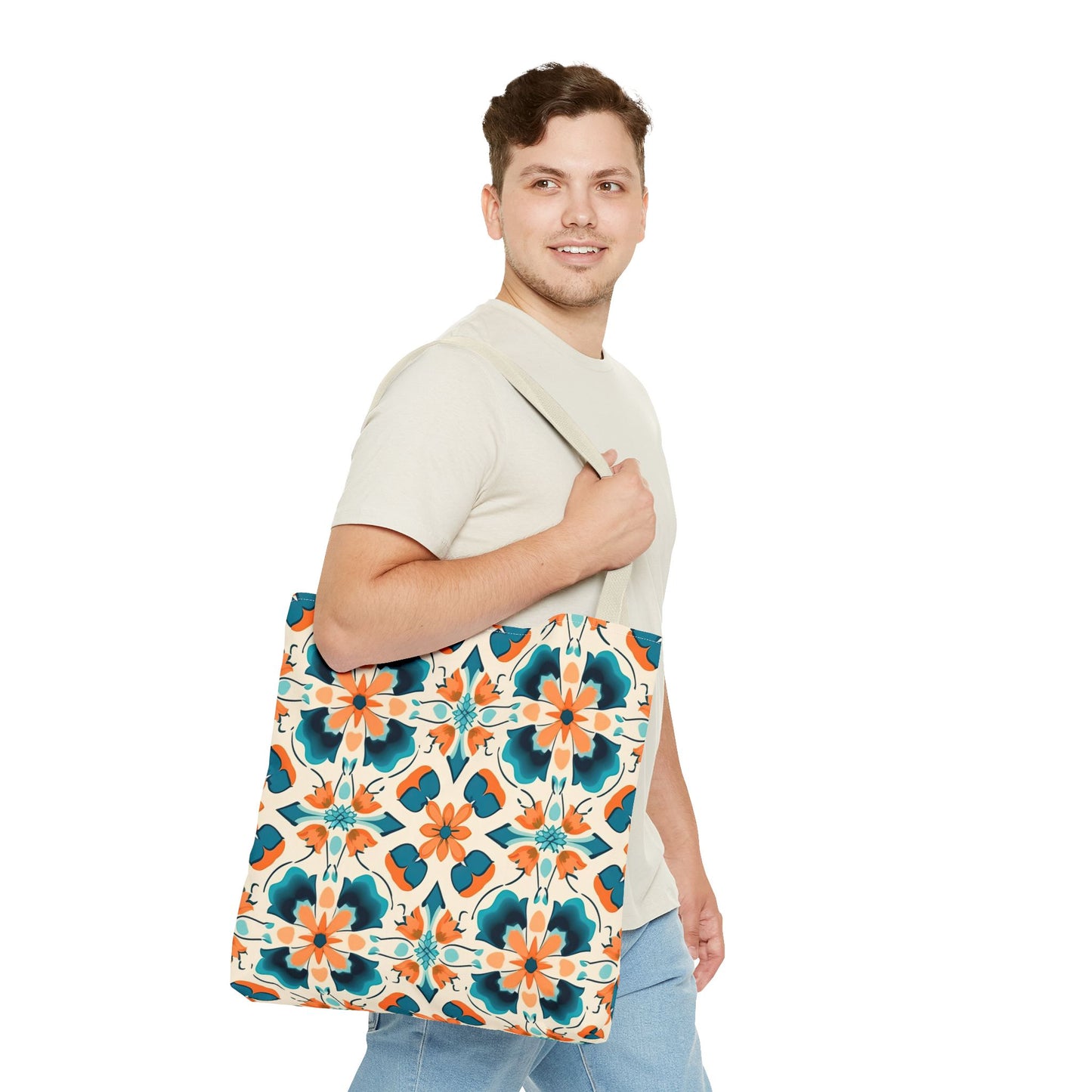 Meditative Medina Montage. Tote Bag for Everyday Use