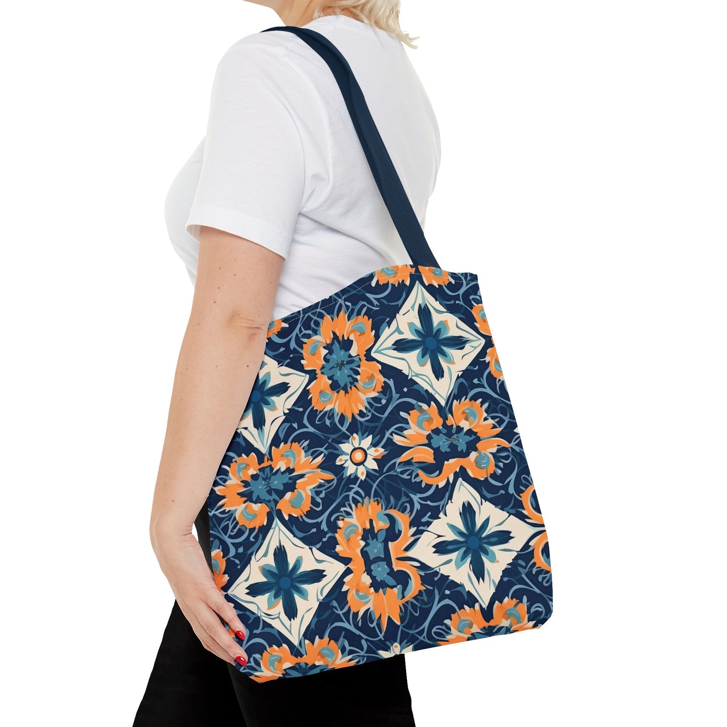 Velvet Veil Vision. Tote Bag for Everyday Use
