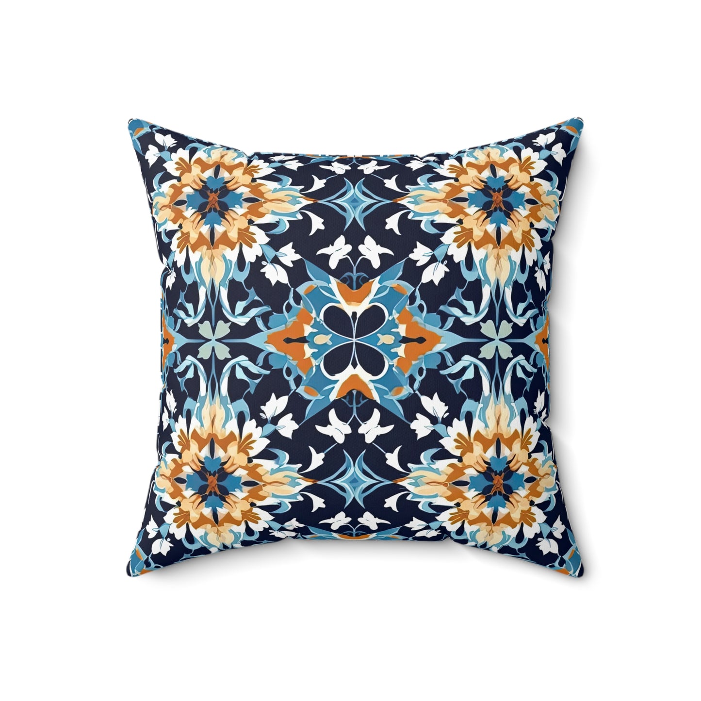 Sahara Swaying Silhouettes .Spun Polyester Square Pillow