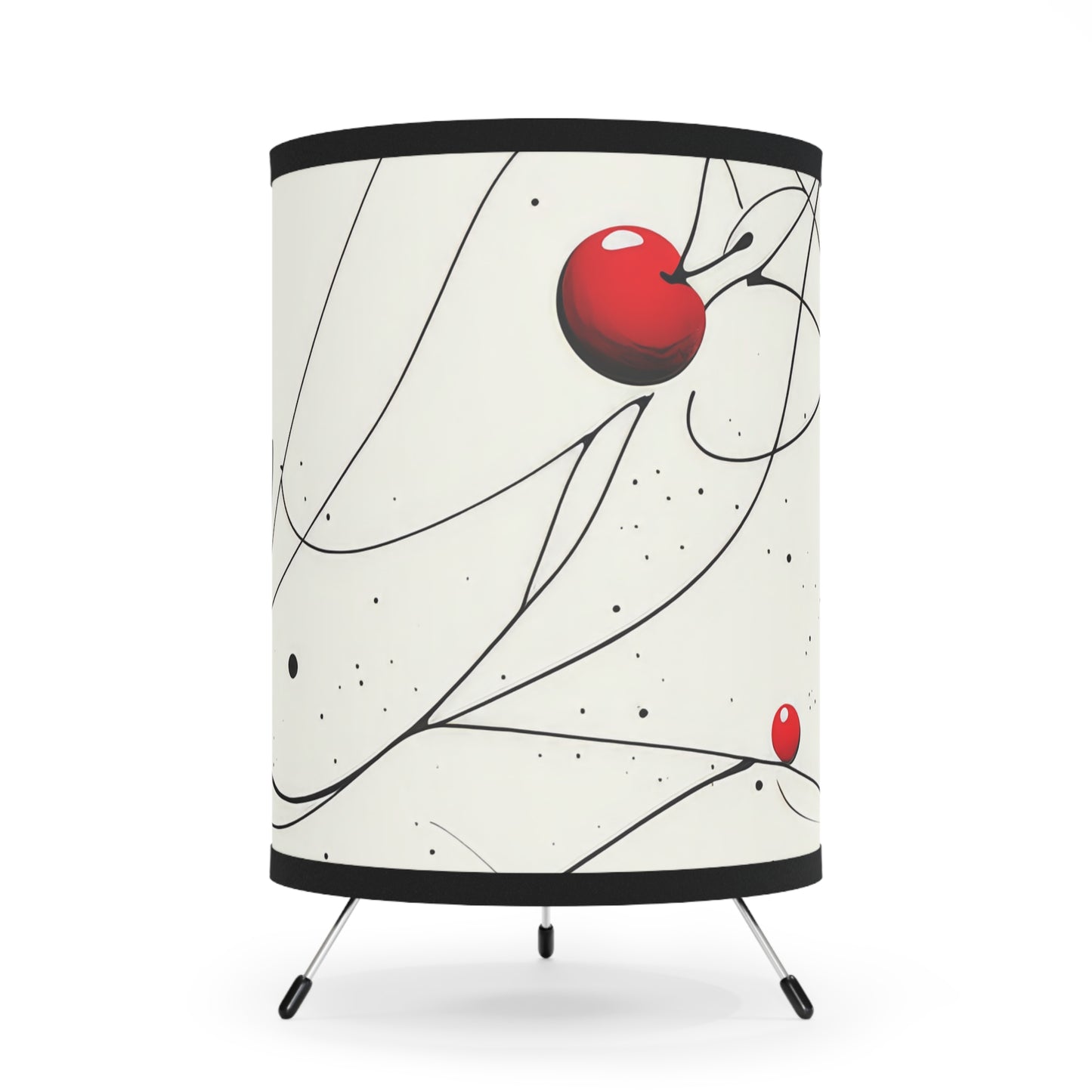 Cherry Dream II. Modern Tripod Lamp