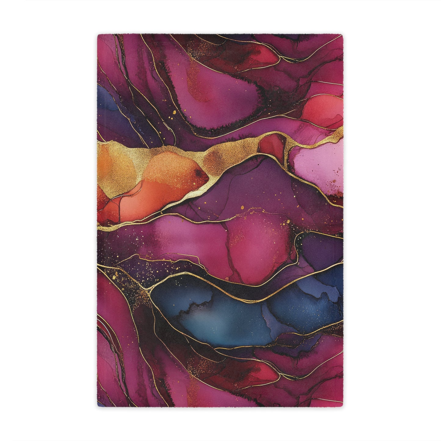CherryRoyal. Cozy Artistic Microfiber Blanket -