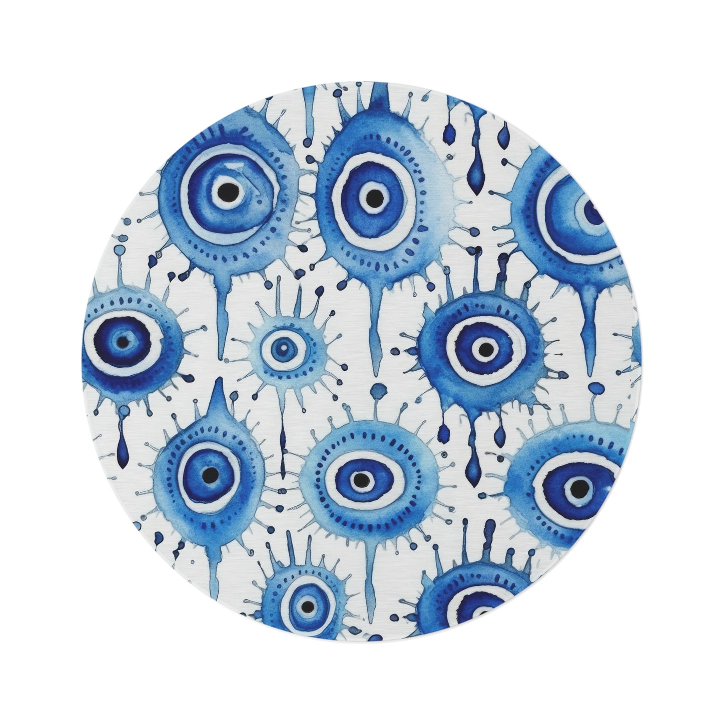 Evil Eye CryRound Rug