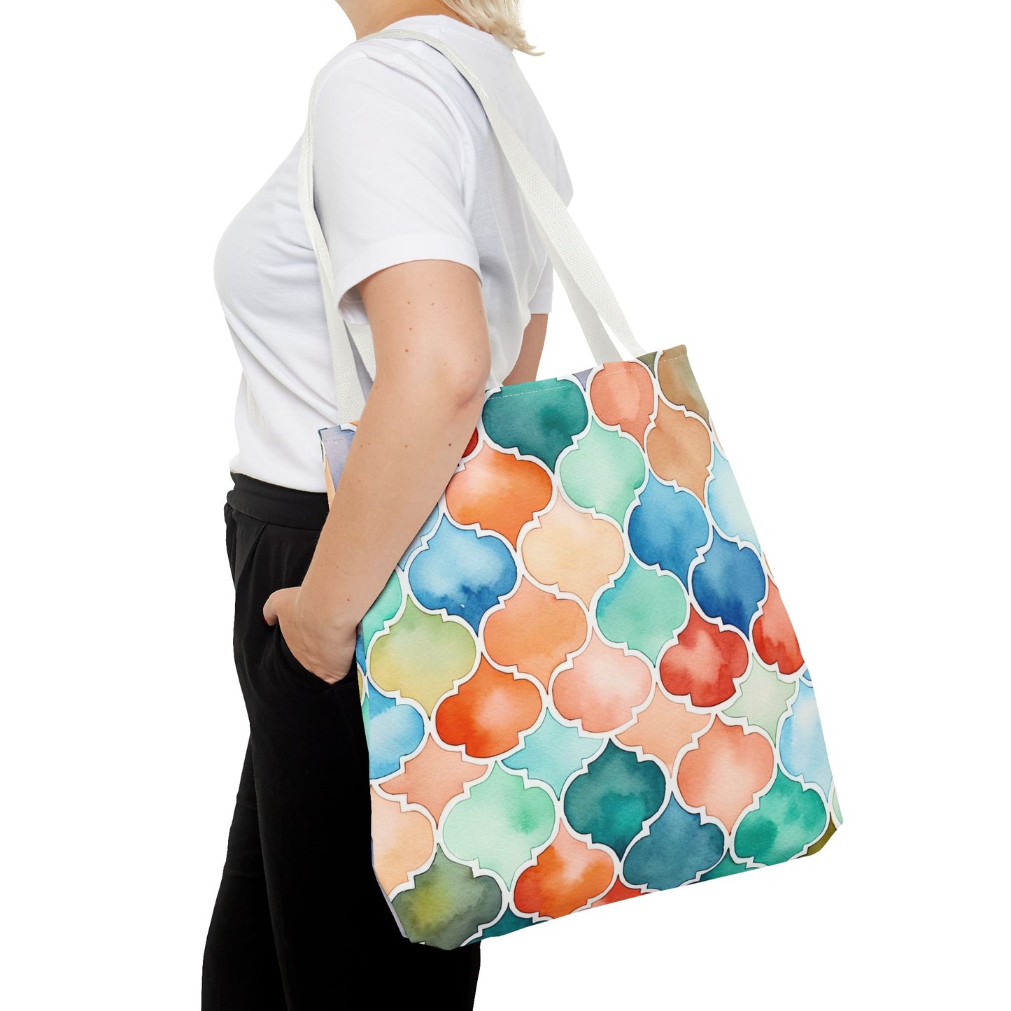 Labyrinth of Lanterns . Tote Bag for Everyday Use