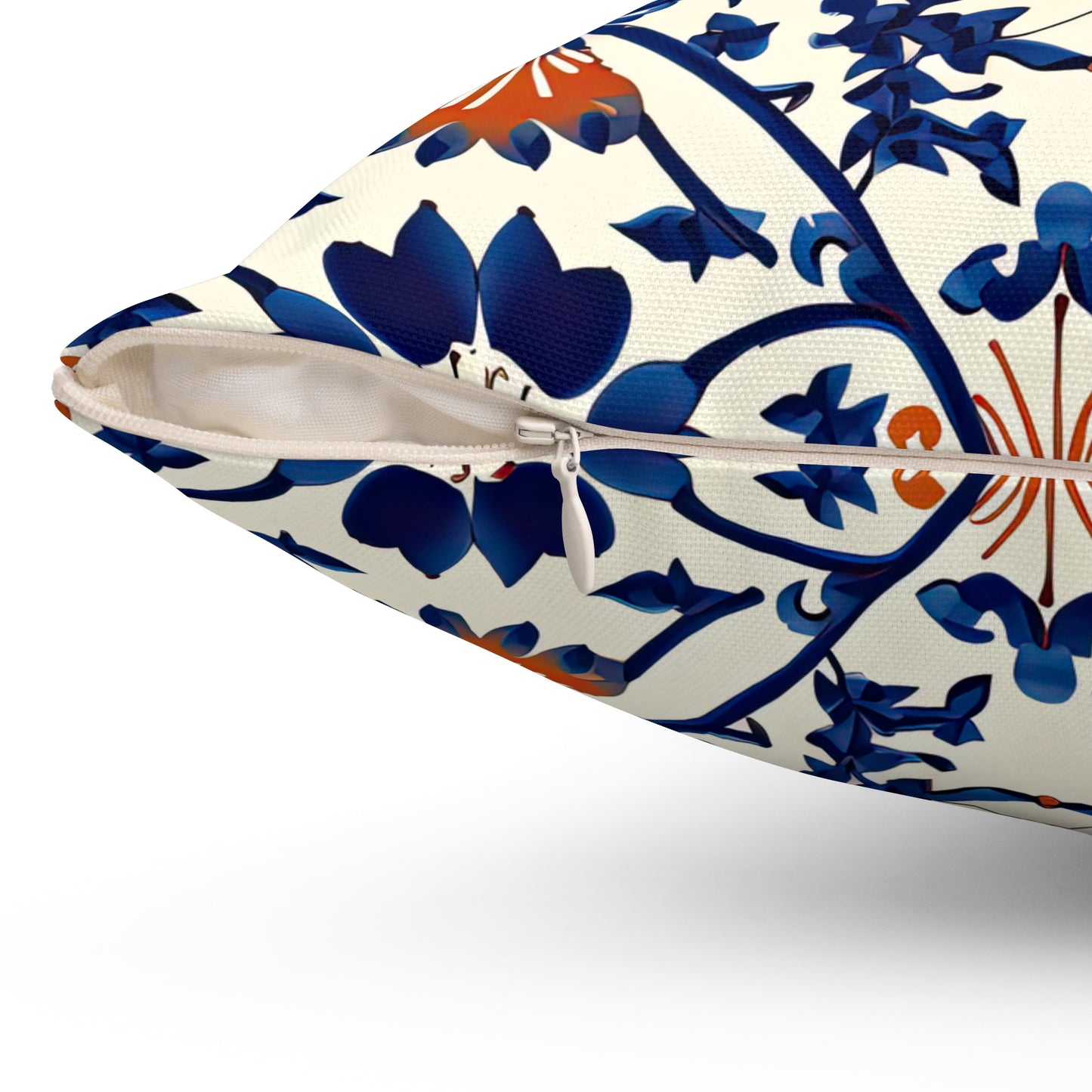Berber Bliss Ballet. Spun Polyester Square Pillow