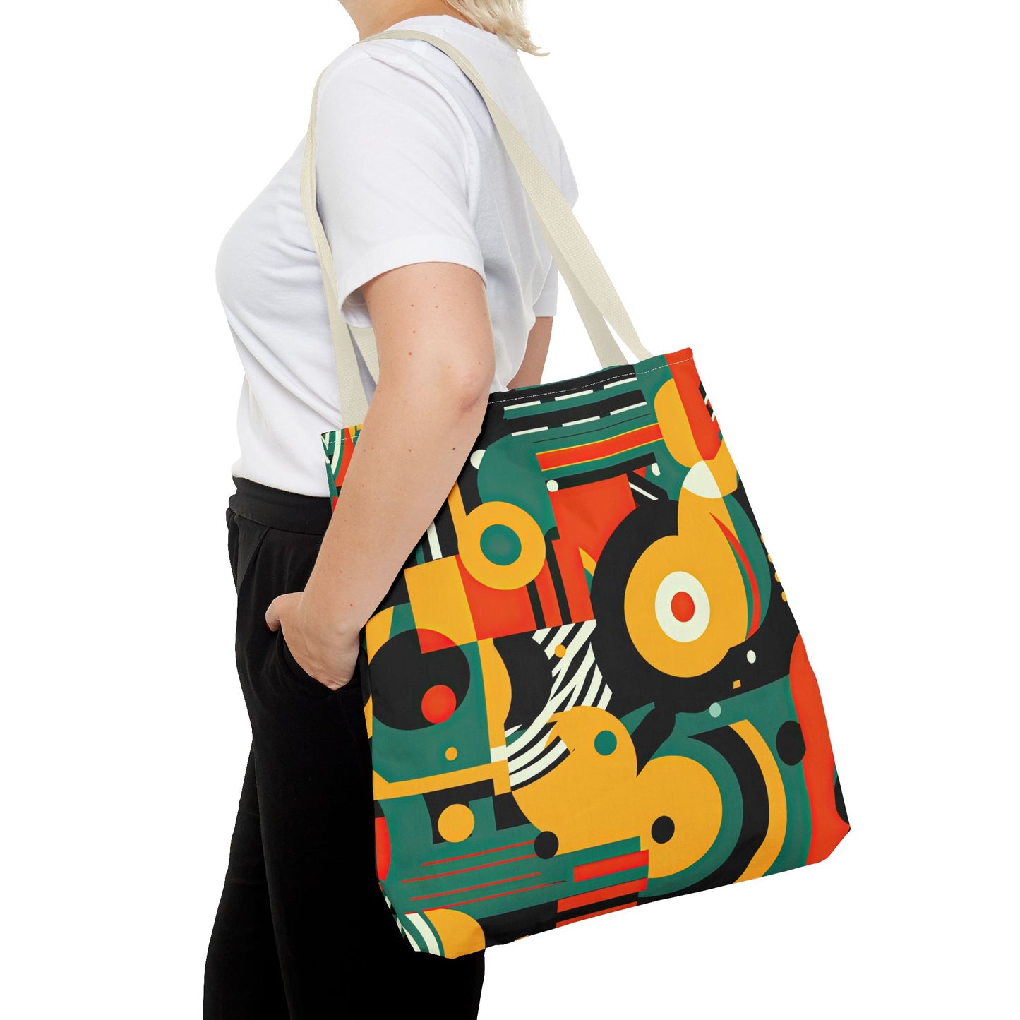 Galactic Groove. Tote Bag for Everyday Use