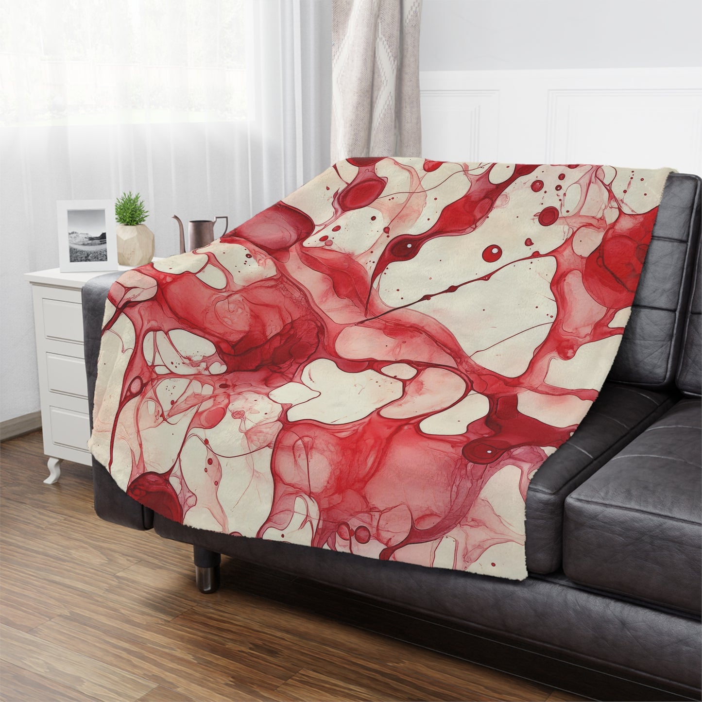 CherryLuster. Cozy Artistic Microfiber Blanket -