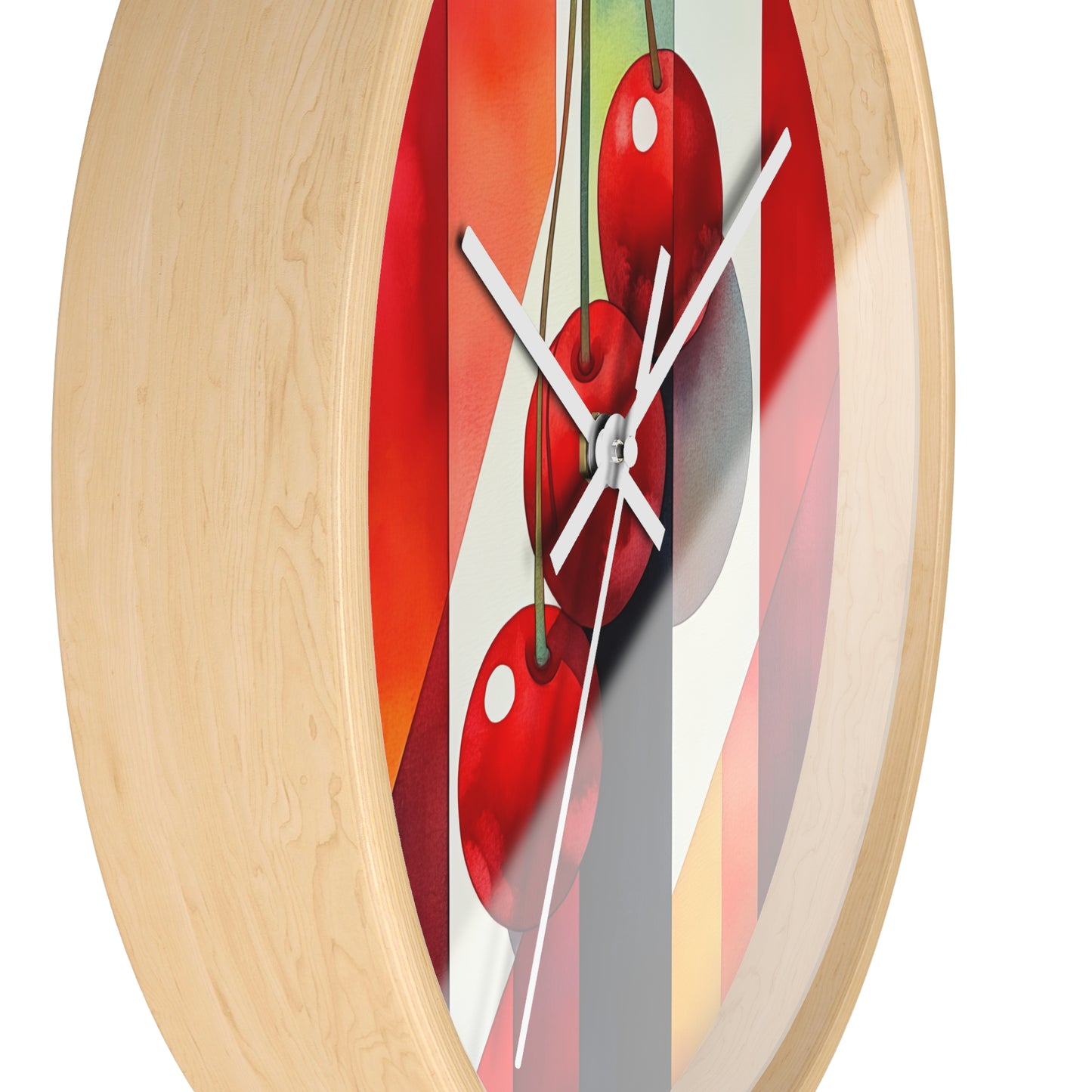 CherryCharm. Wall Clock - Artistic Home Decor
