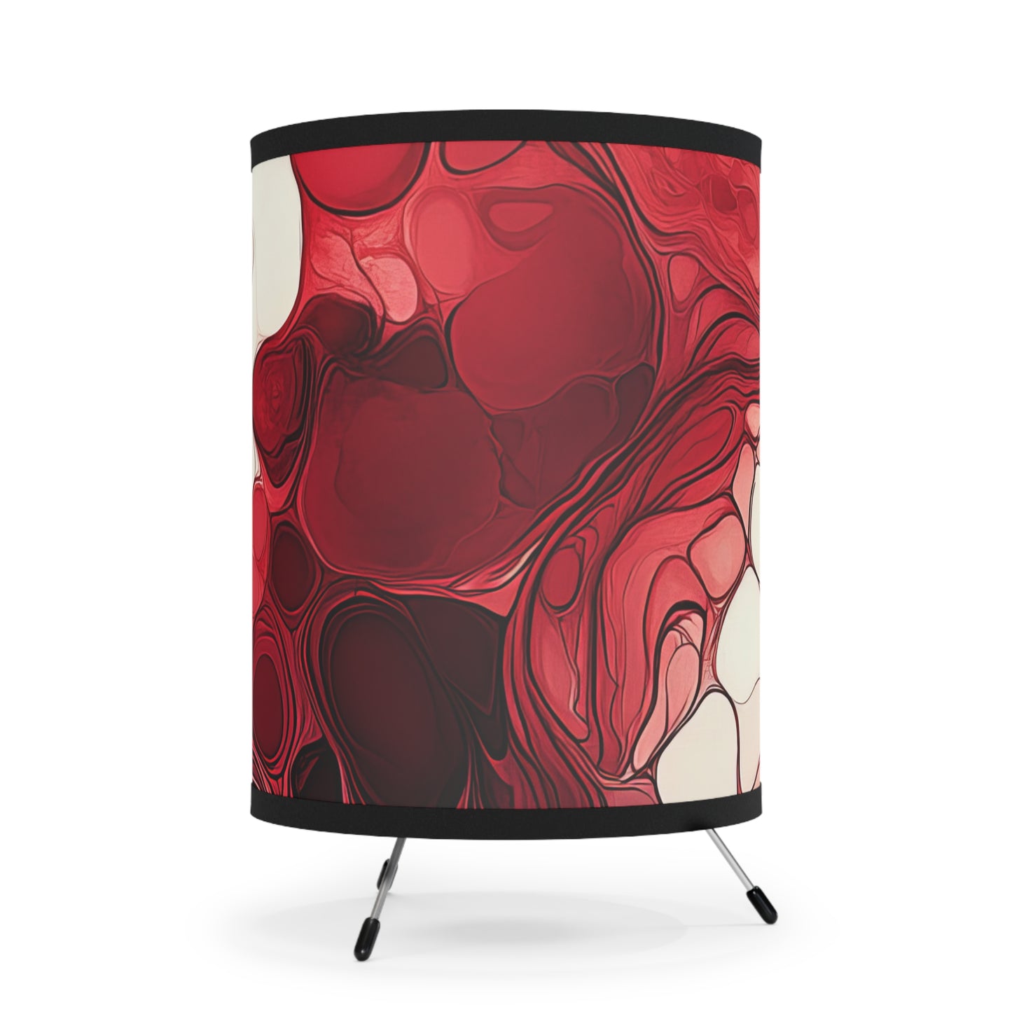 Cherry Storm II. Modern Tripod Lamp