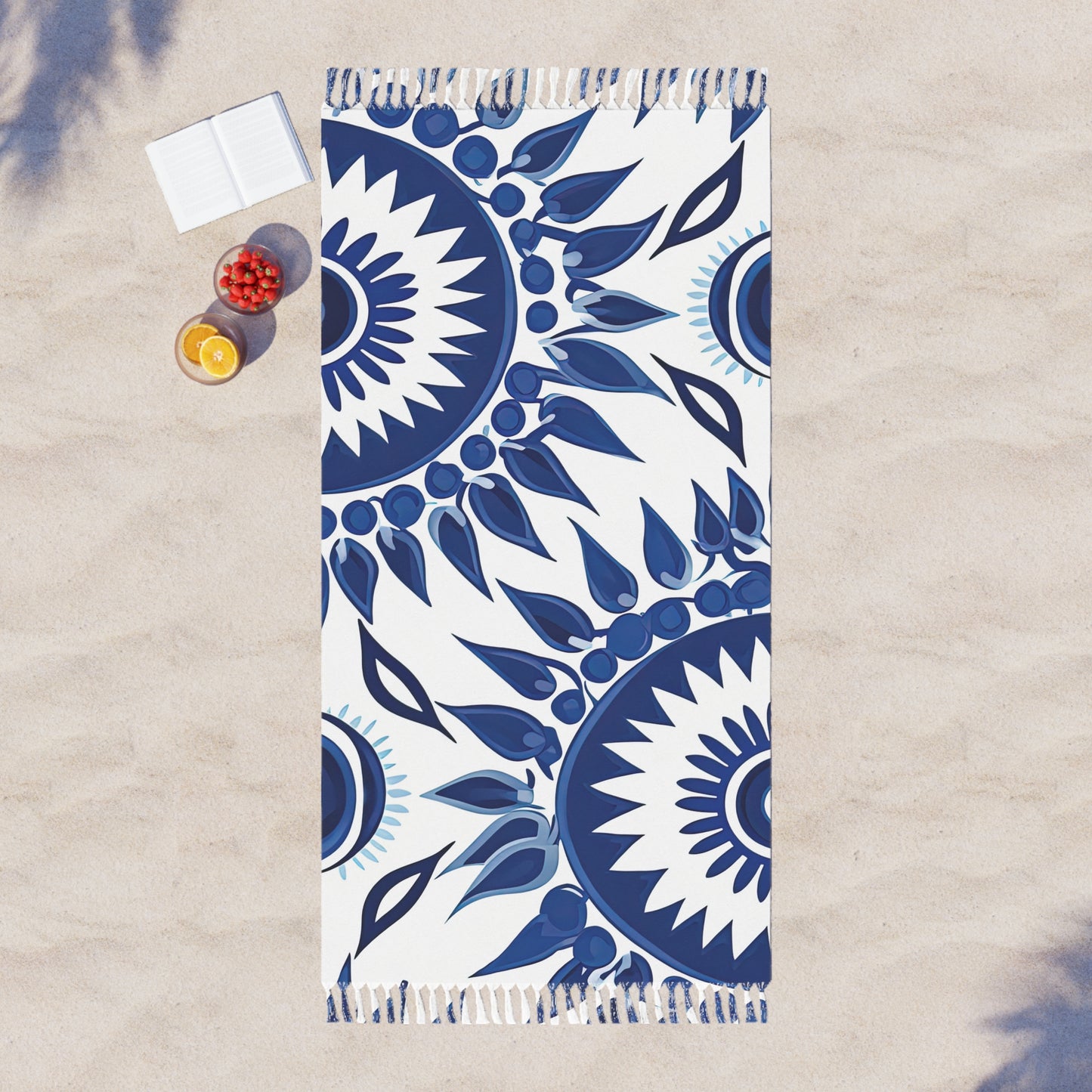 Cursed Charms. Evil Eye Boho Beach Cloth – Flow with Artful Spiritual Vibes