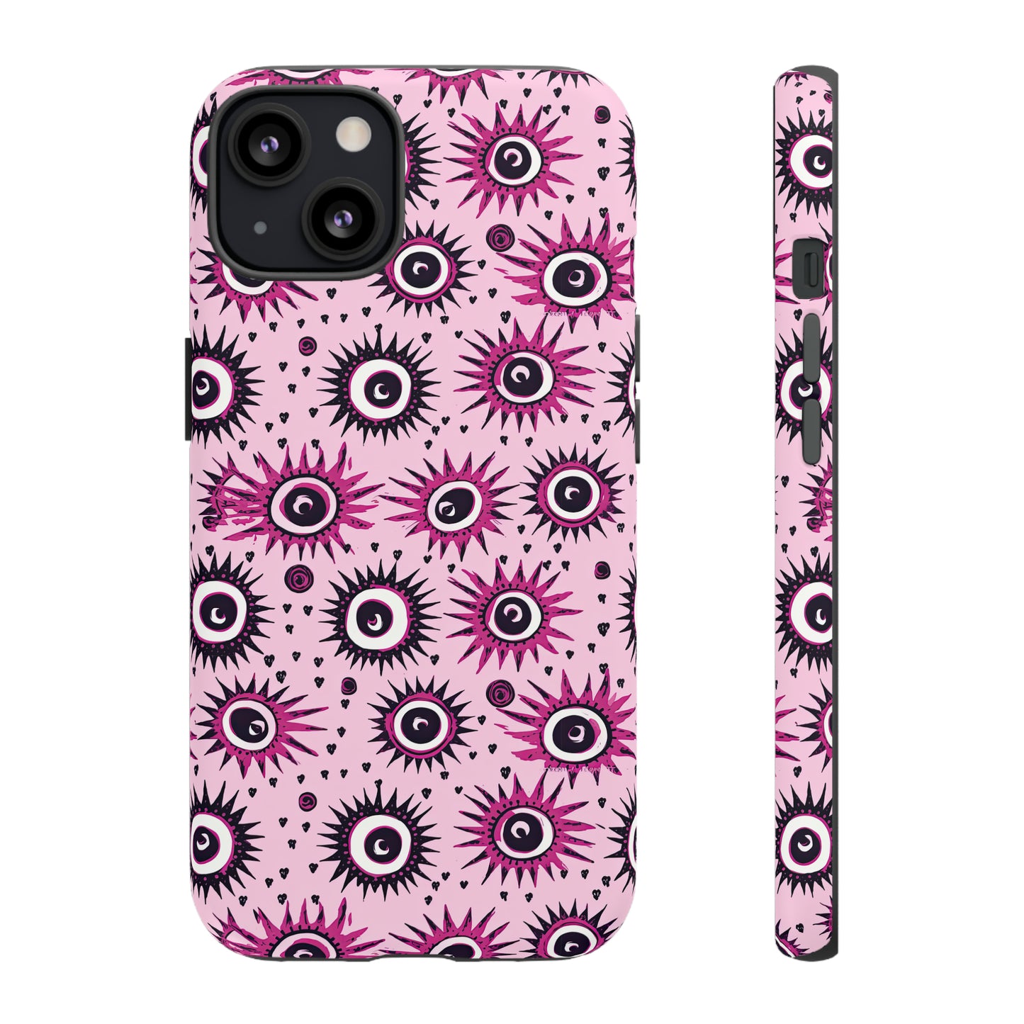 Evil Pink Eye. Evil eye Inspired phone case. – Artistic Expression Meets ProtectionTough Cases
