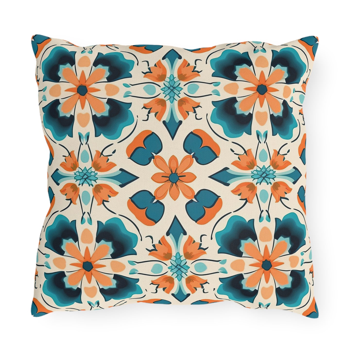 Meditative Medina Montage. Outdoor Pillows