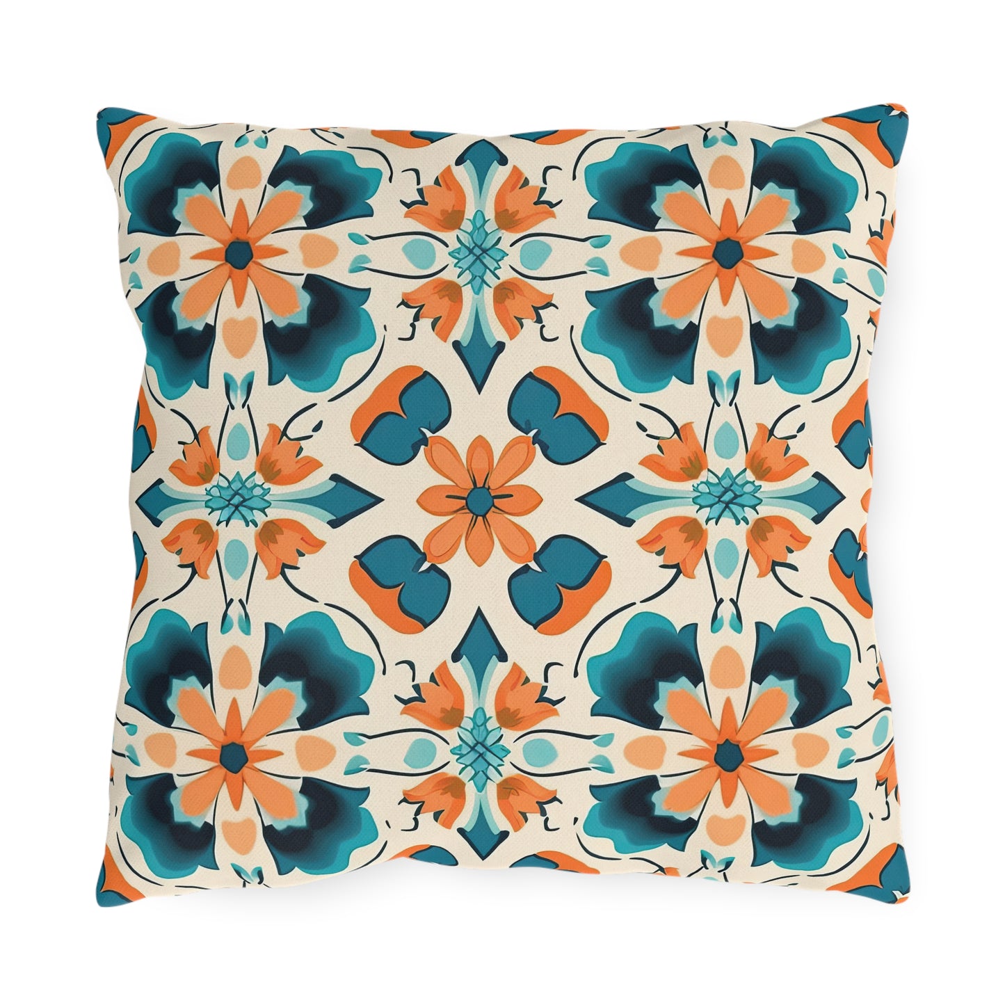 Meditative Medina Montage. Outdoor Pillows