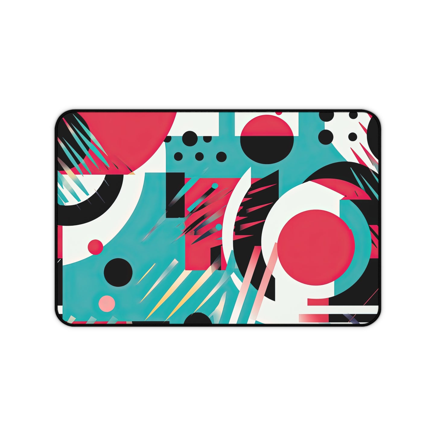 Chromatic Flux . Desk Mat - Stylish Office Organizer