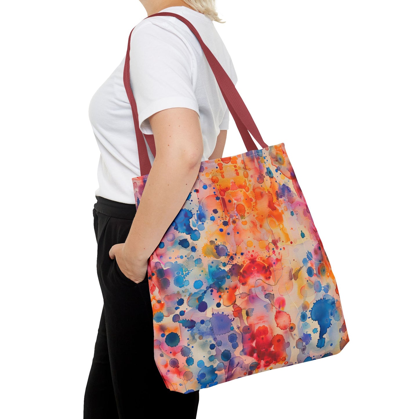Hamsa Radiance. Tote Bag for Everyday Use