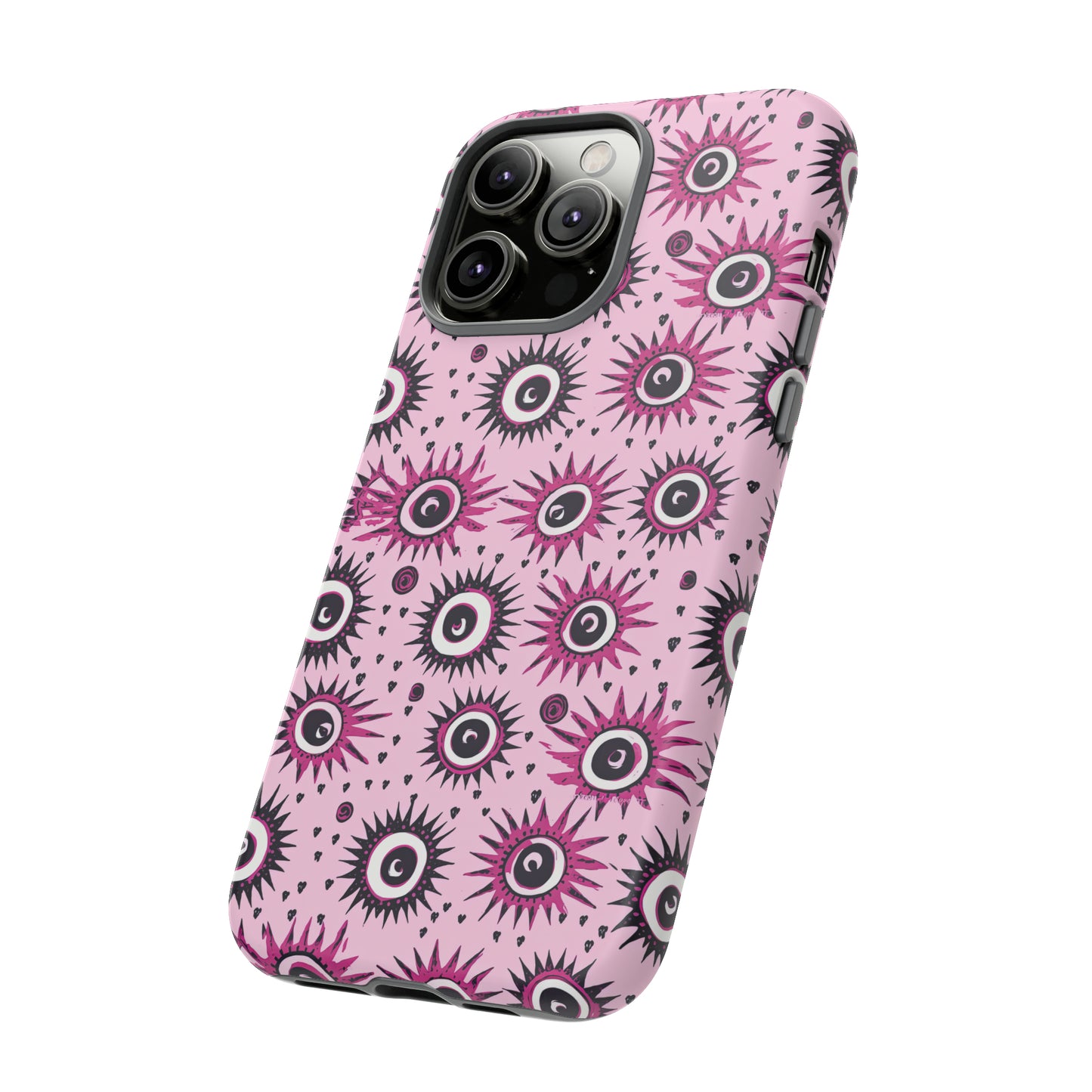 Evil Pink Eye. Evil eye Inspired phone case. – Artistic Expression Meets ProtectionTough Cases