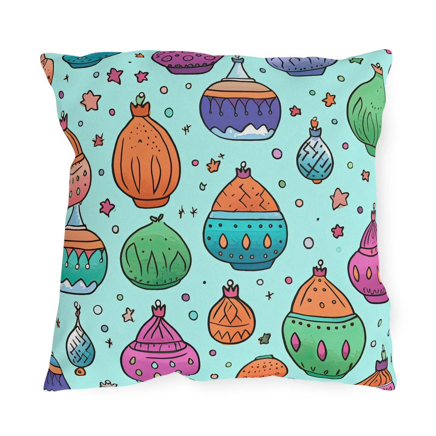 Serenade in Souk . Outdoor Pillows