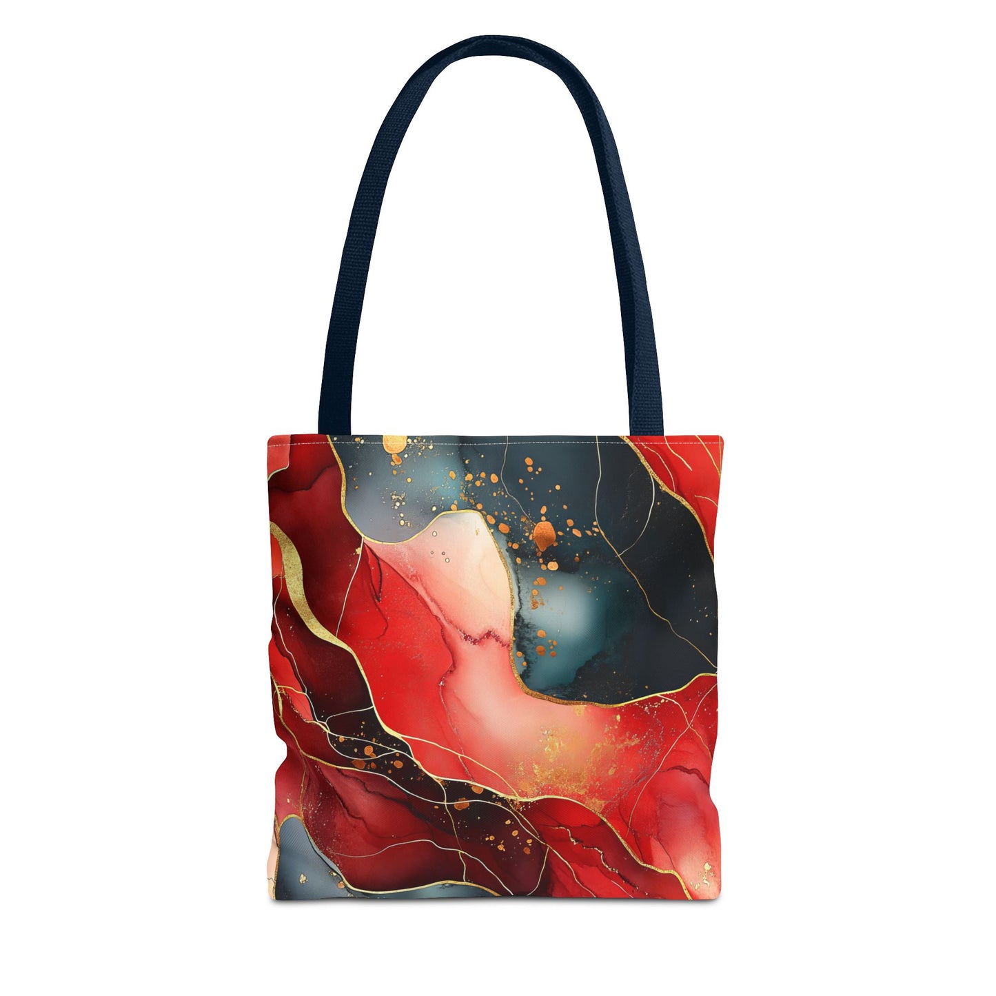 Marbled Cherry Essence. Tote Bag for Everyday Use