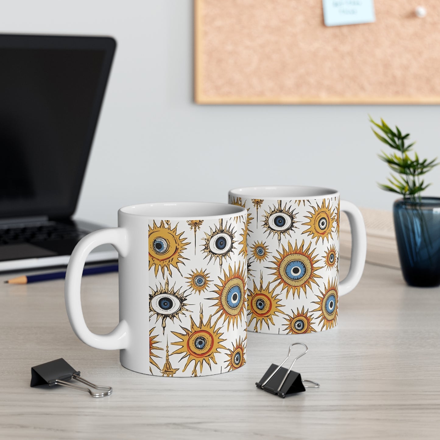 Ethereal Eyeful. Ceramic Mug 11oz.