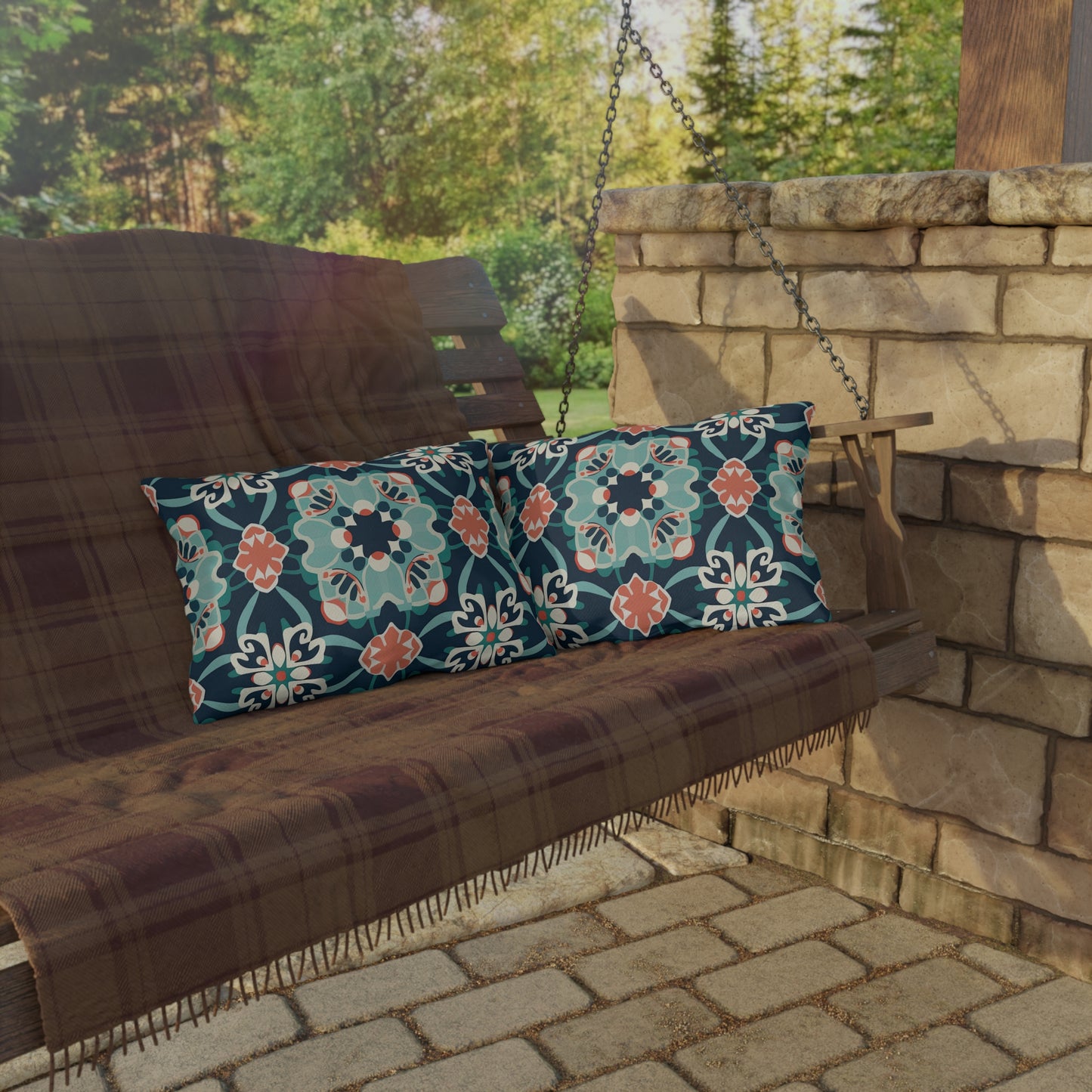 Whispering Weave. Outdoor Pillows
