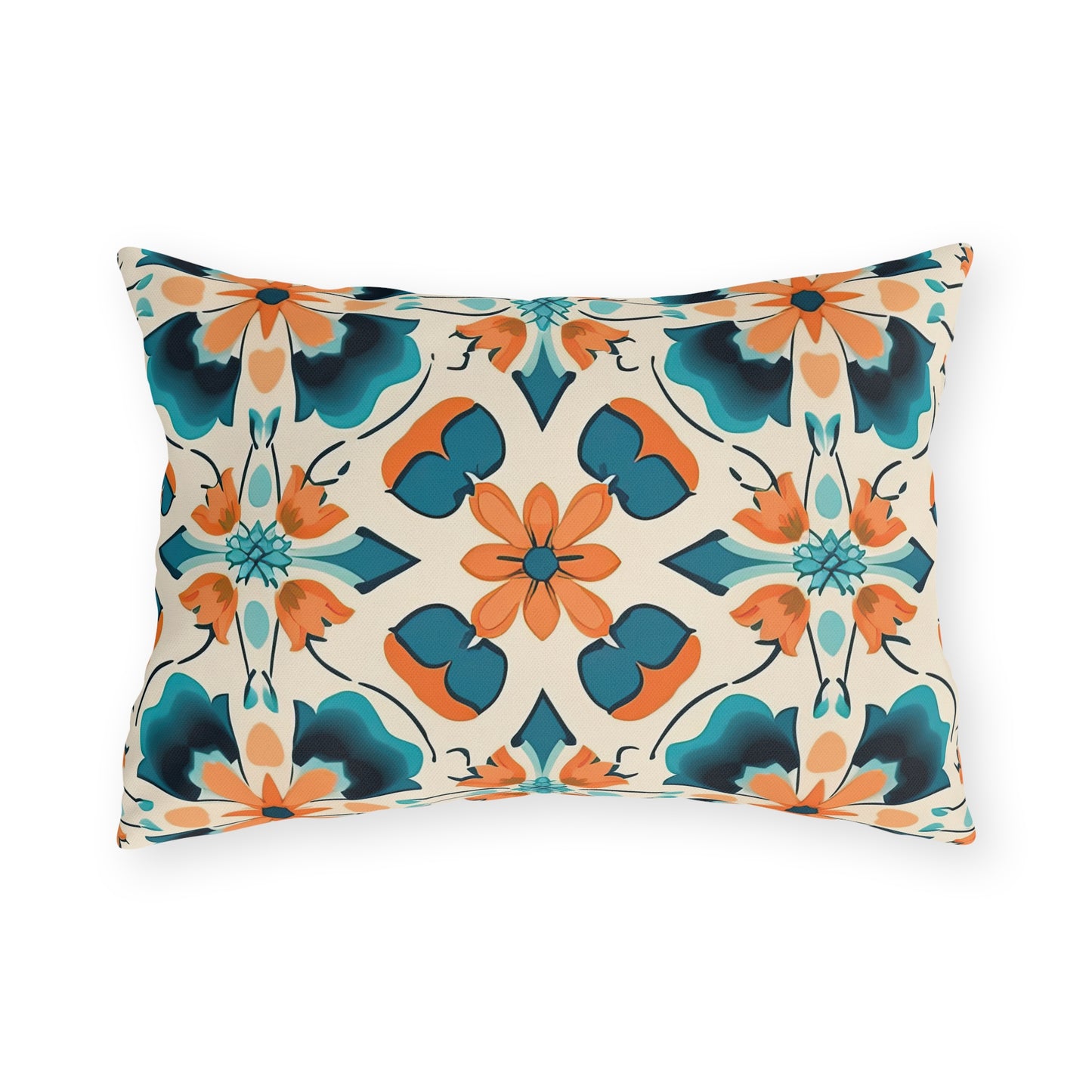 Meditative Medina Montage. Outdoor Pillows